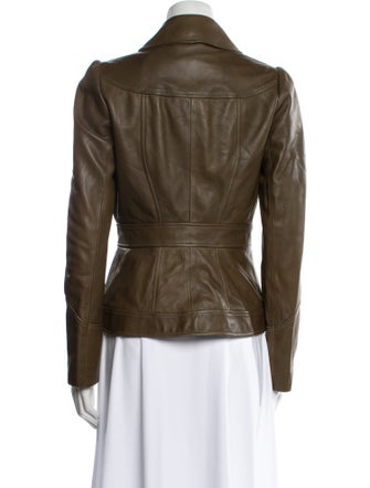 Temperley London Leather Utility Jacket
