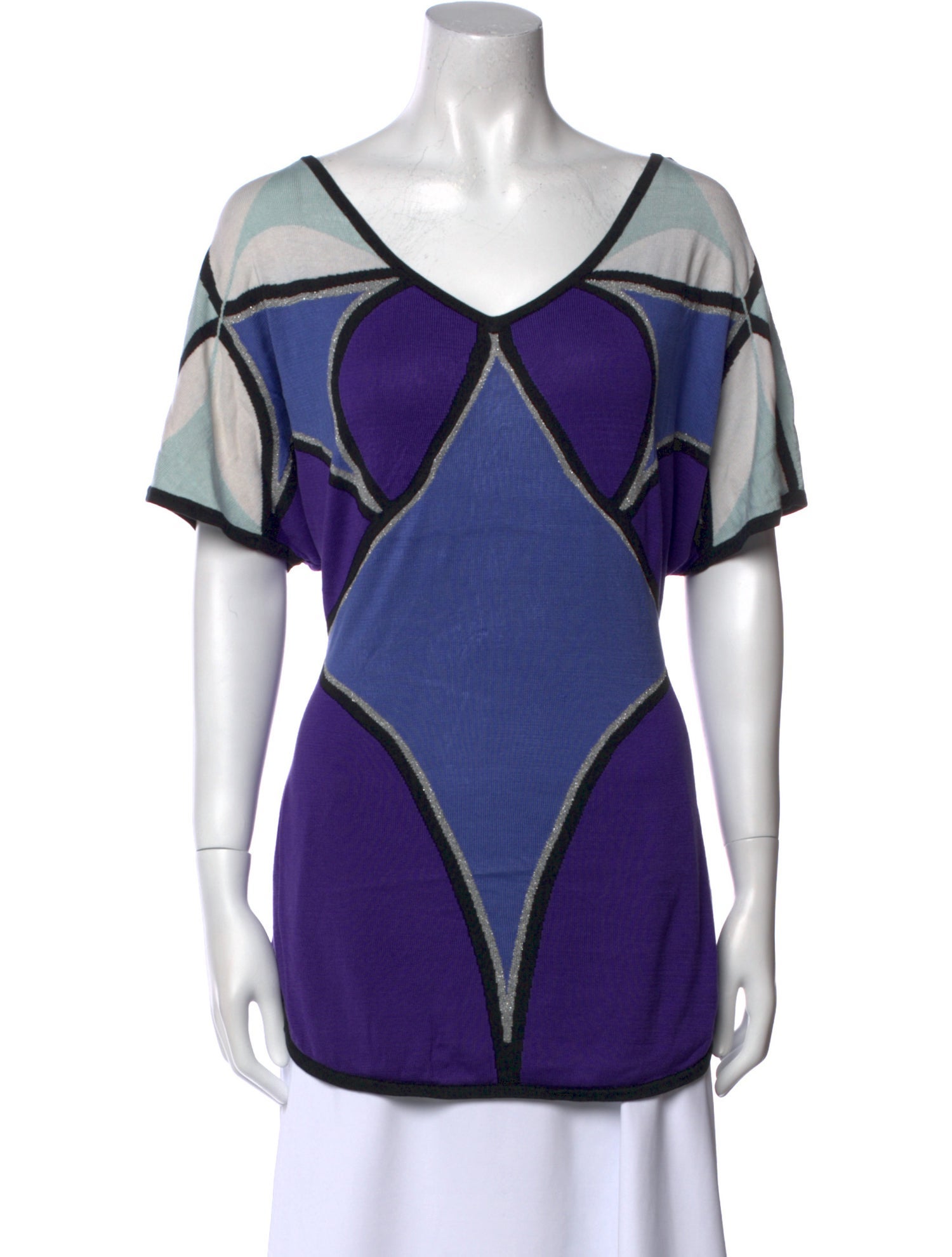 Temperley London Silk Printed Sweater