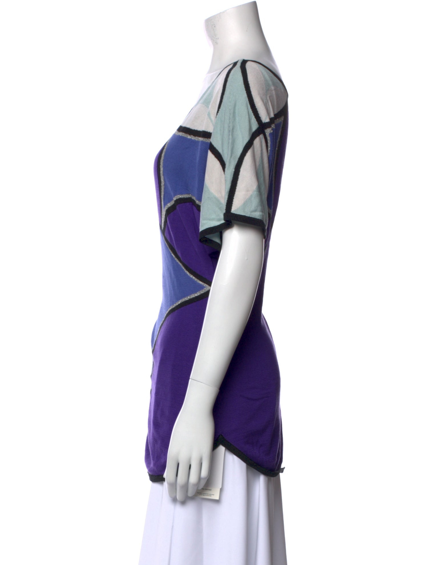 Temperley London Silk Printed Sweater