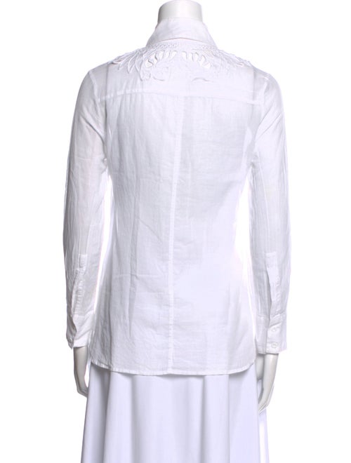 Temperley London Long Sleeve Button-Up Top