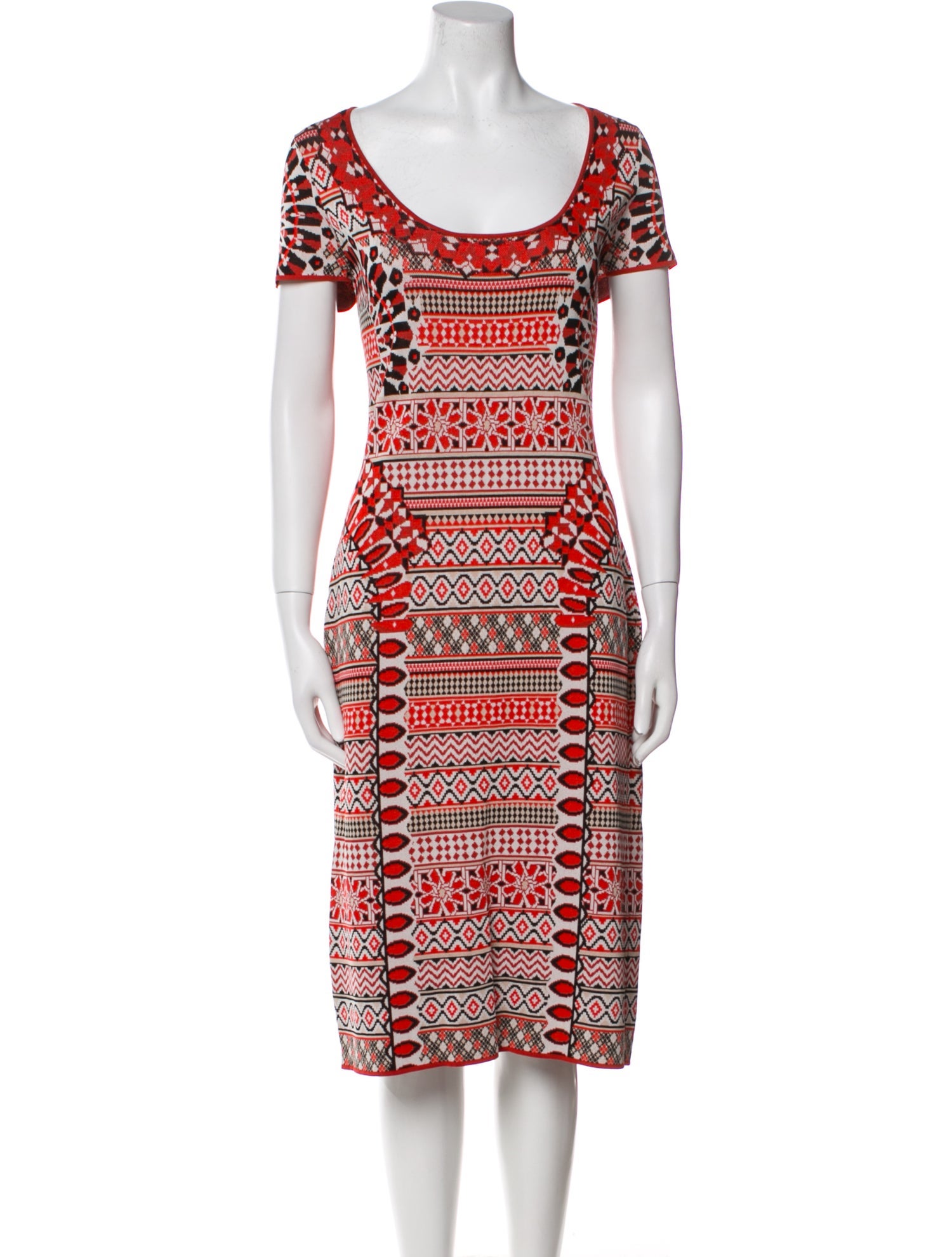 Temperley London Printed Midi Length Dress