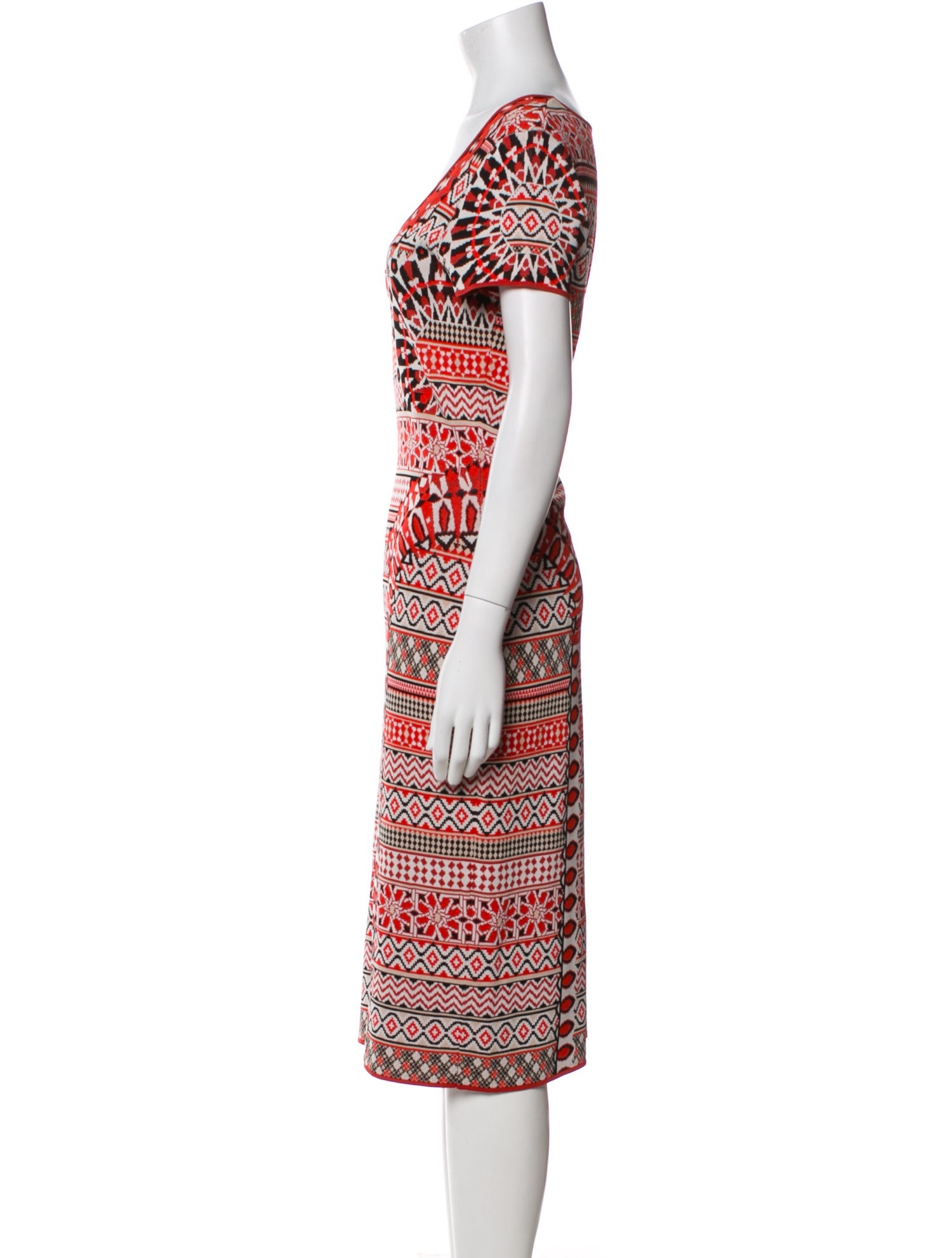 Temperley London Printed Midi Length Dress