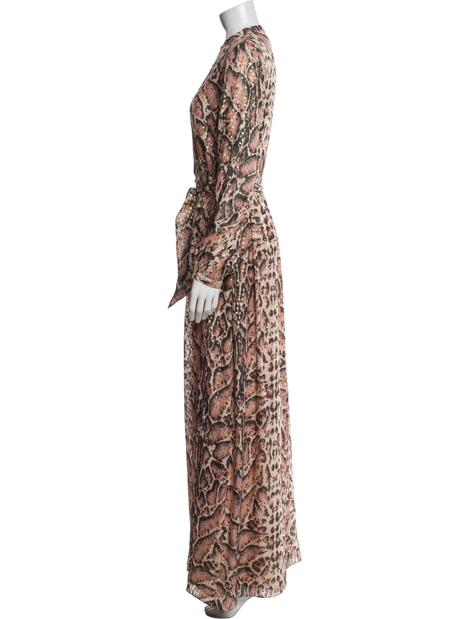 Temperley London Silk Long Dress