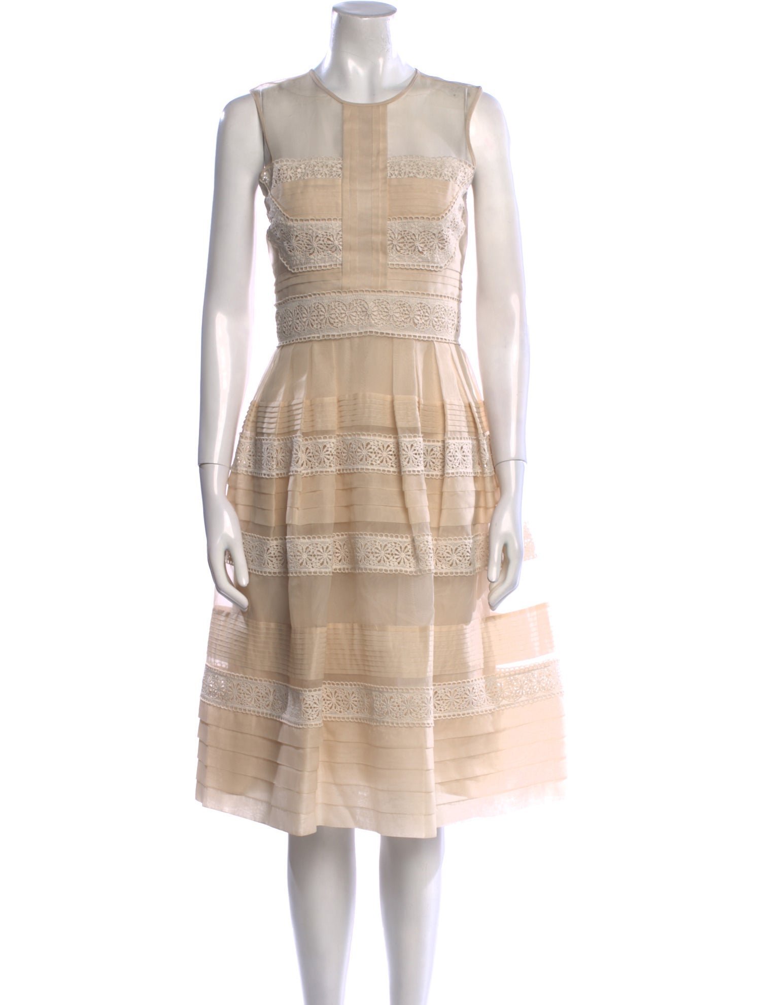 Temperley London Silk Midi Length Dress