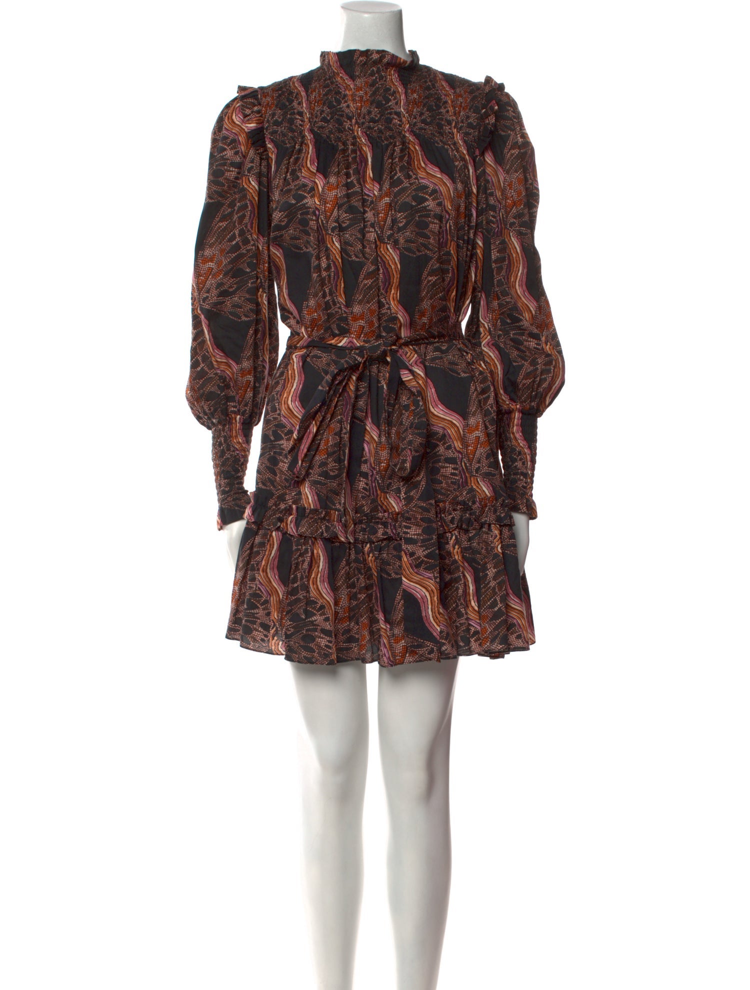 Temperley London Paisley Print Mini Dress