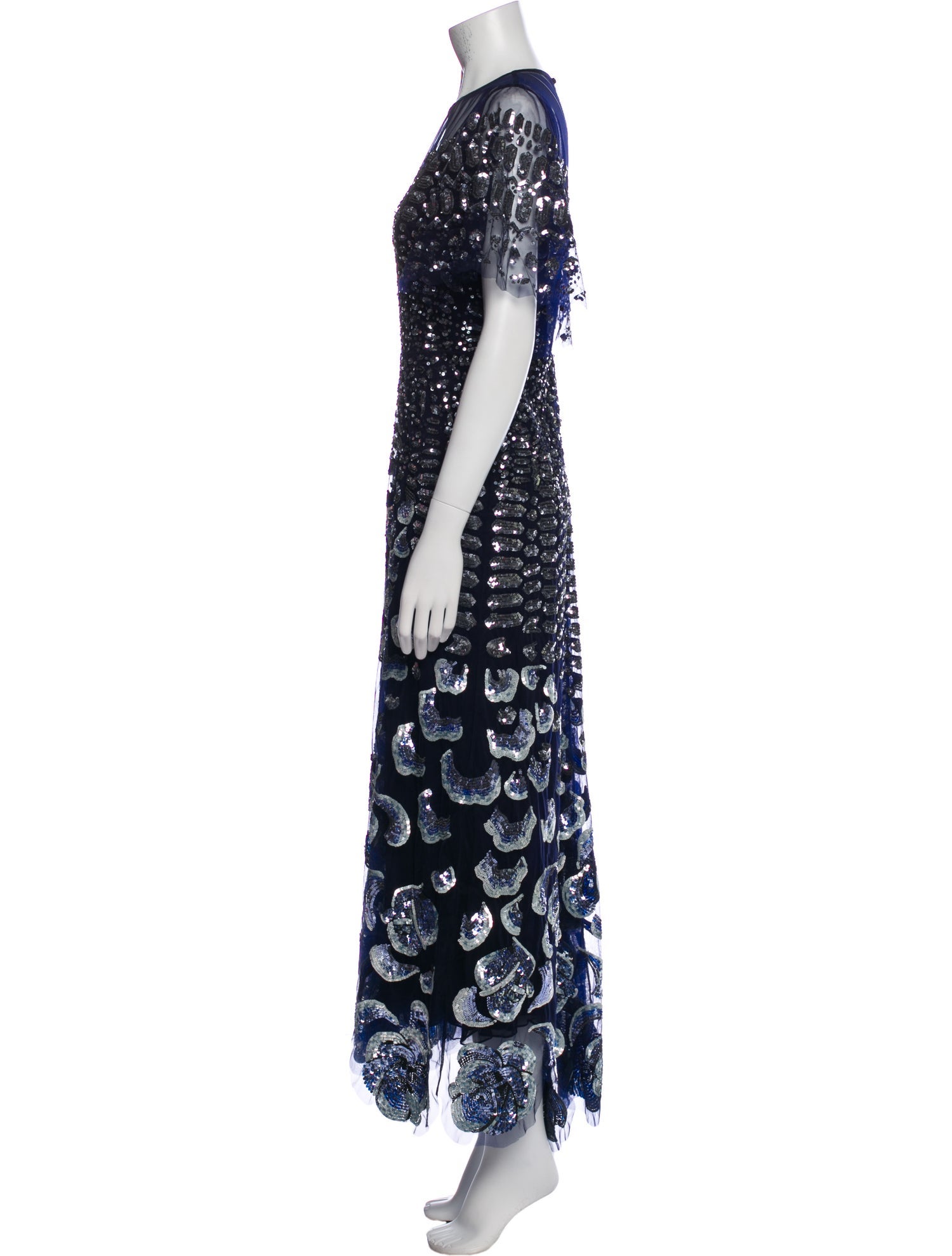 Temperley London Lace Pattern Long Dress w/ Tags