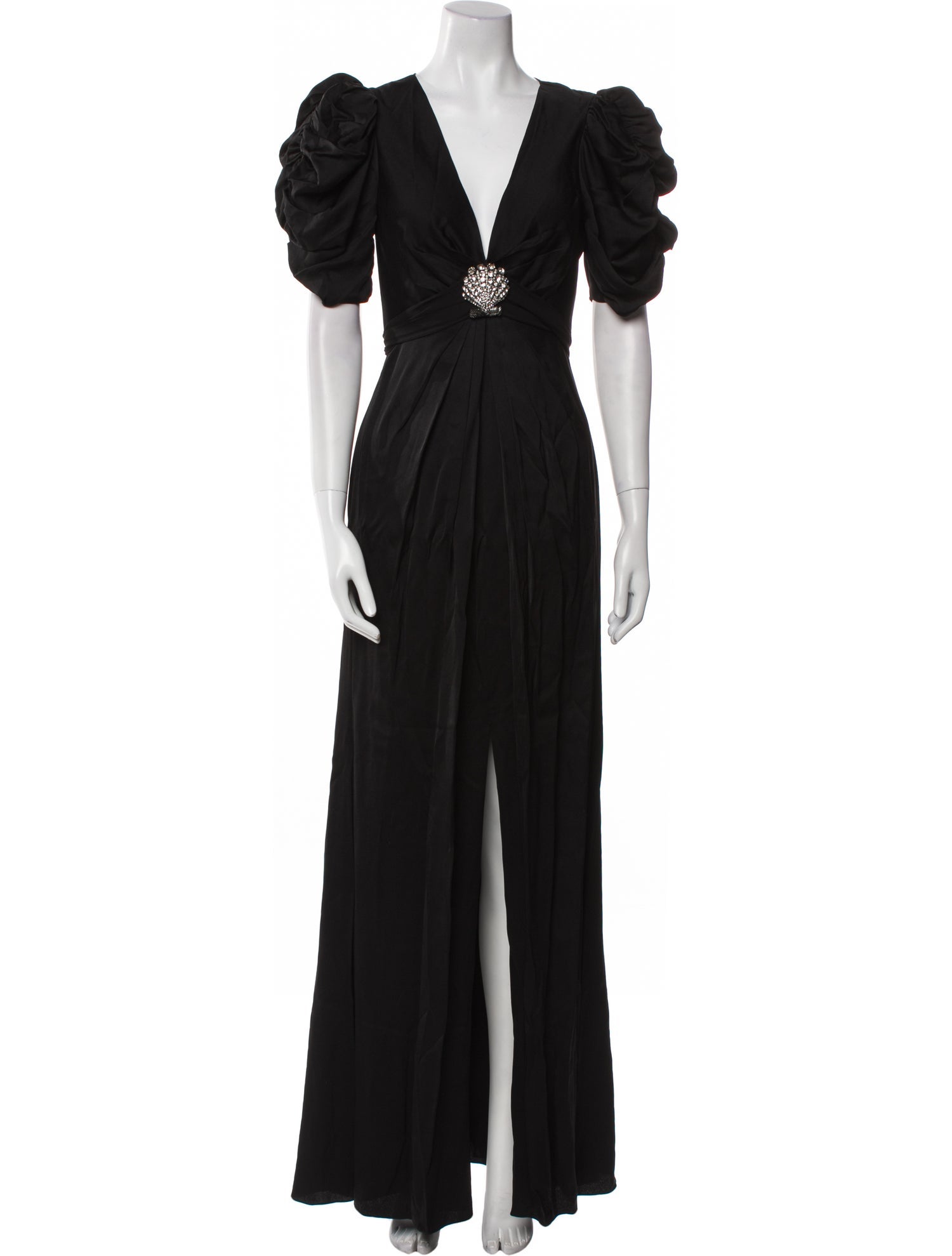 Temperley London V-Neck Long Dress w/ Tags