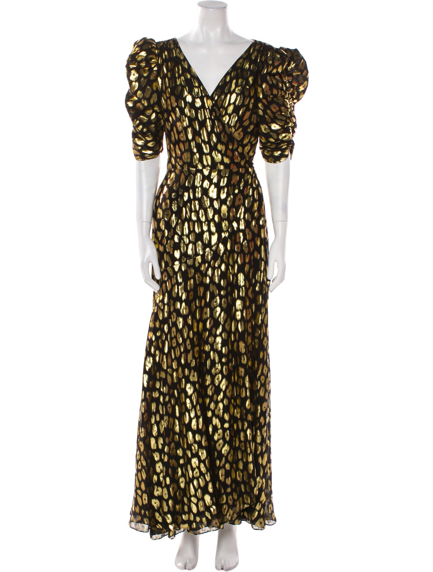 Temperley London Printed Long Dress