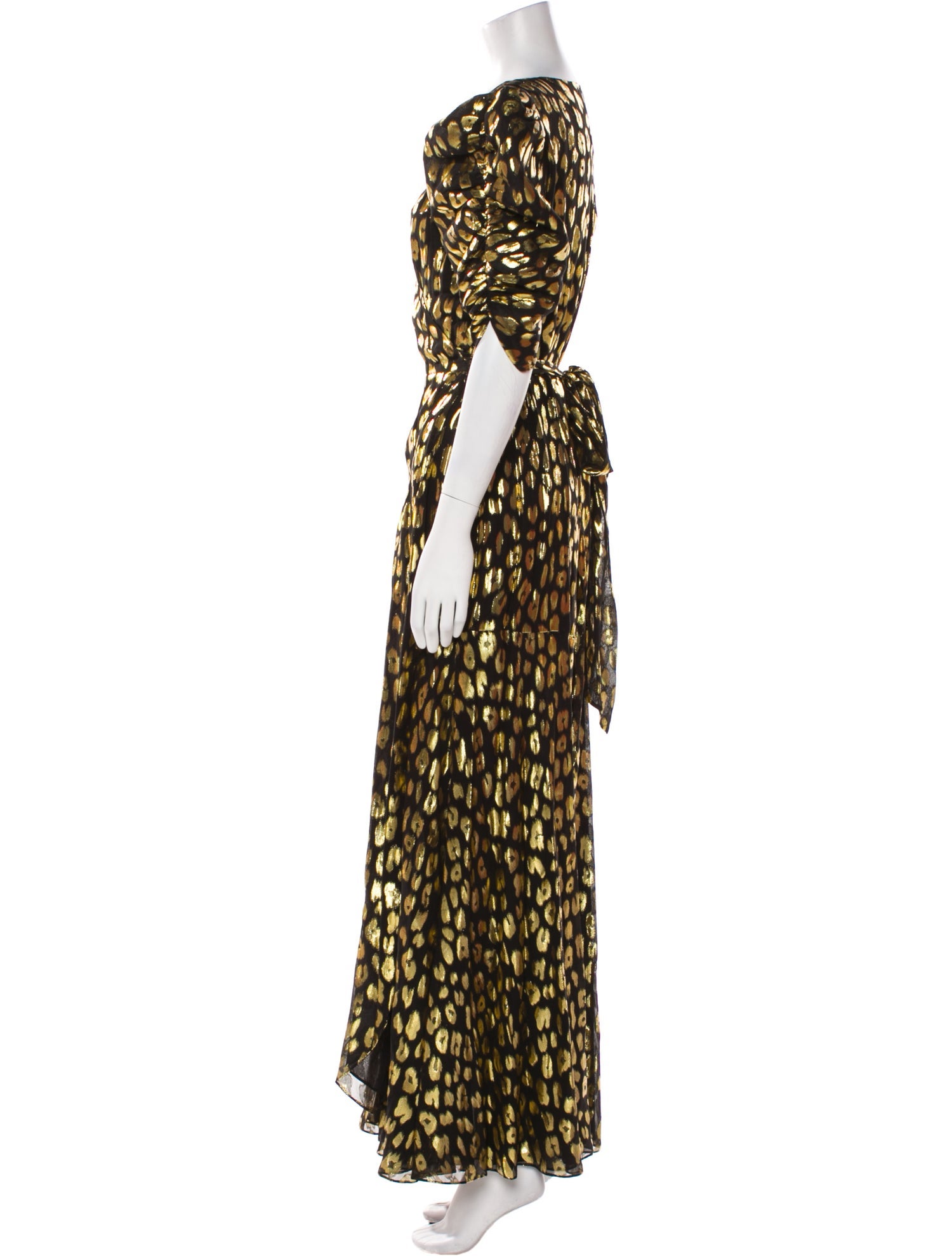 Temperley London Printed Long Dress