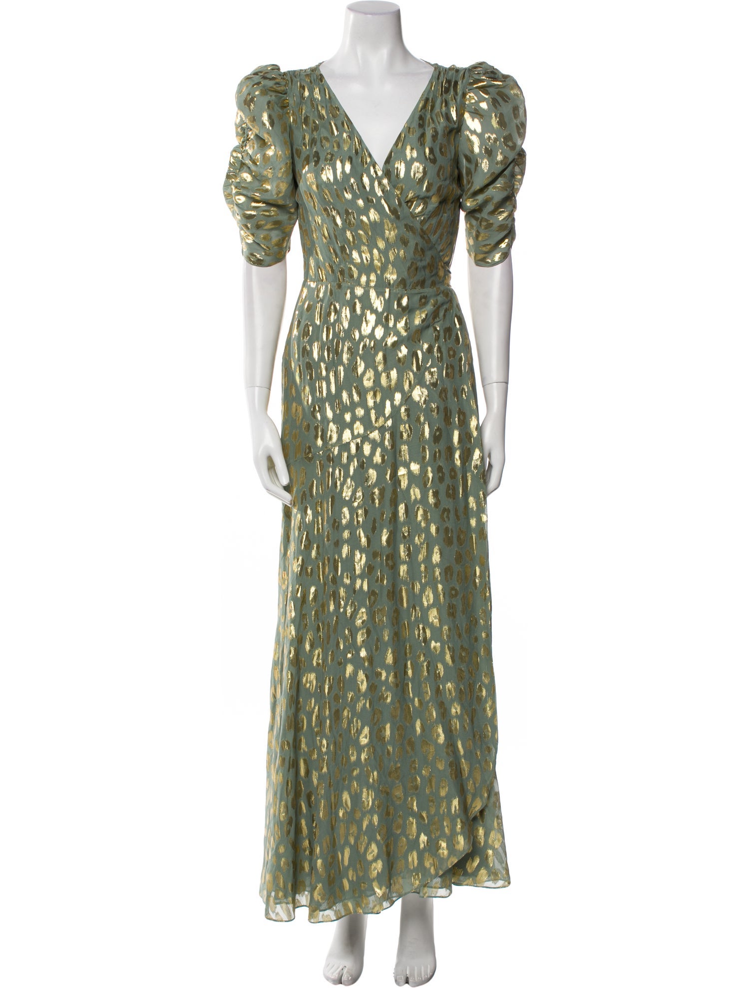 Temperley London Animal Print Long Dress