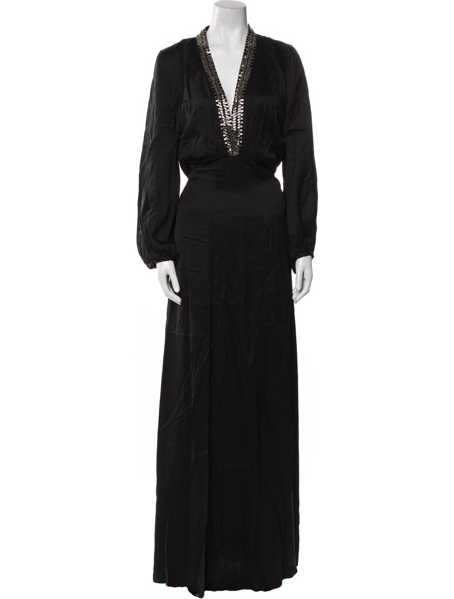 Temperley London V-Neck Long Dress w/ Tags