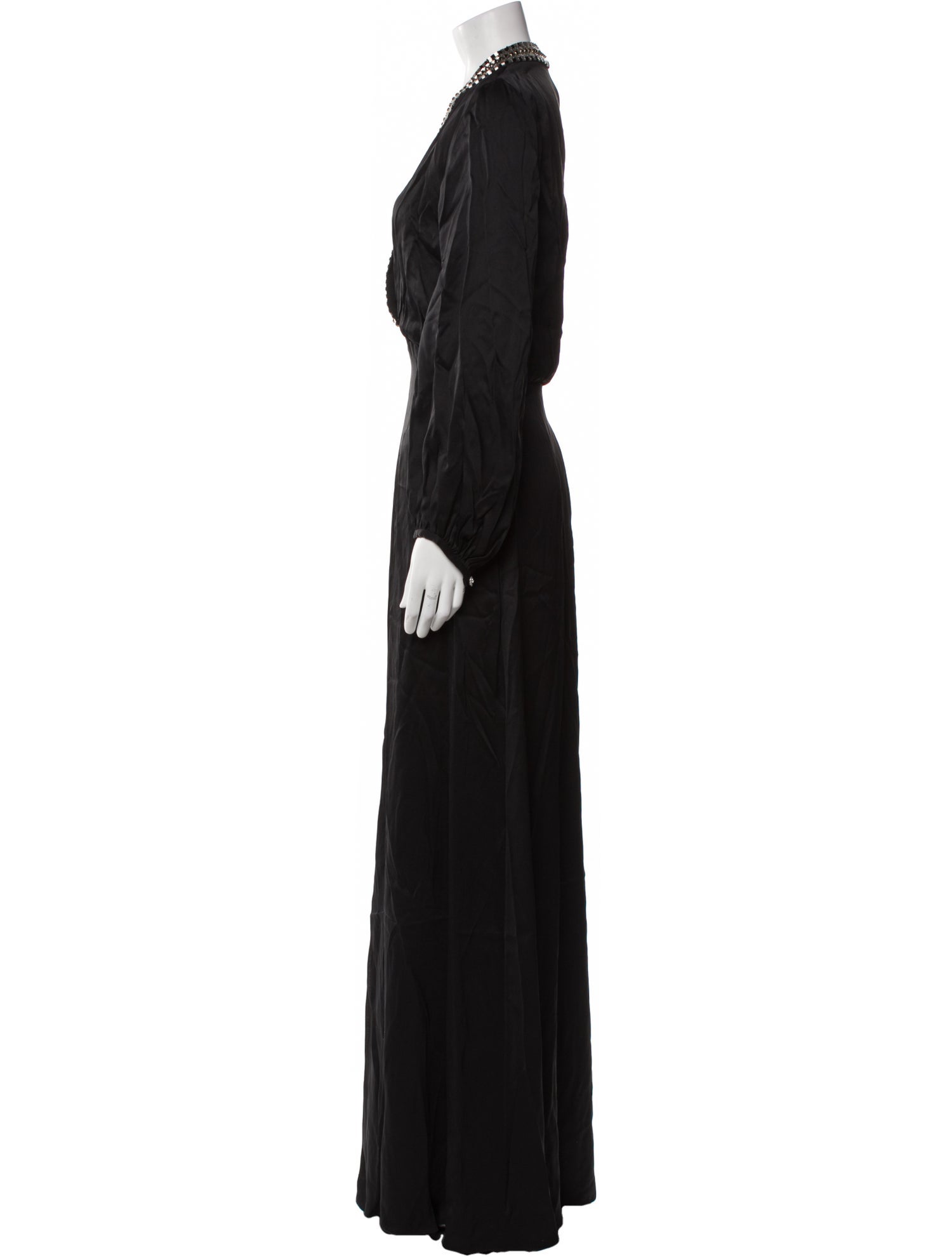 Temperley London V-Neck Long Dress w/ Tags