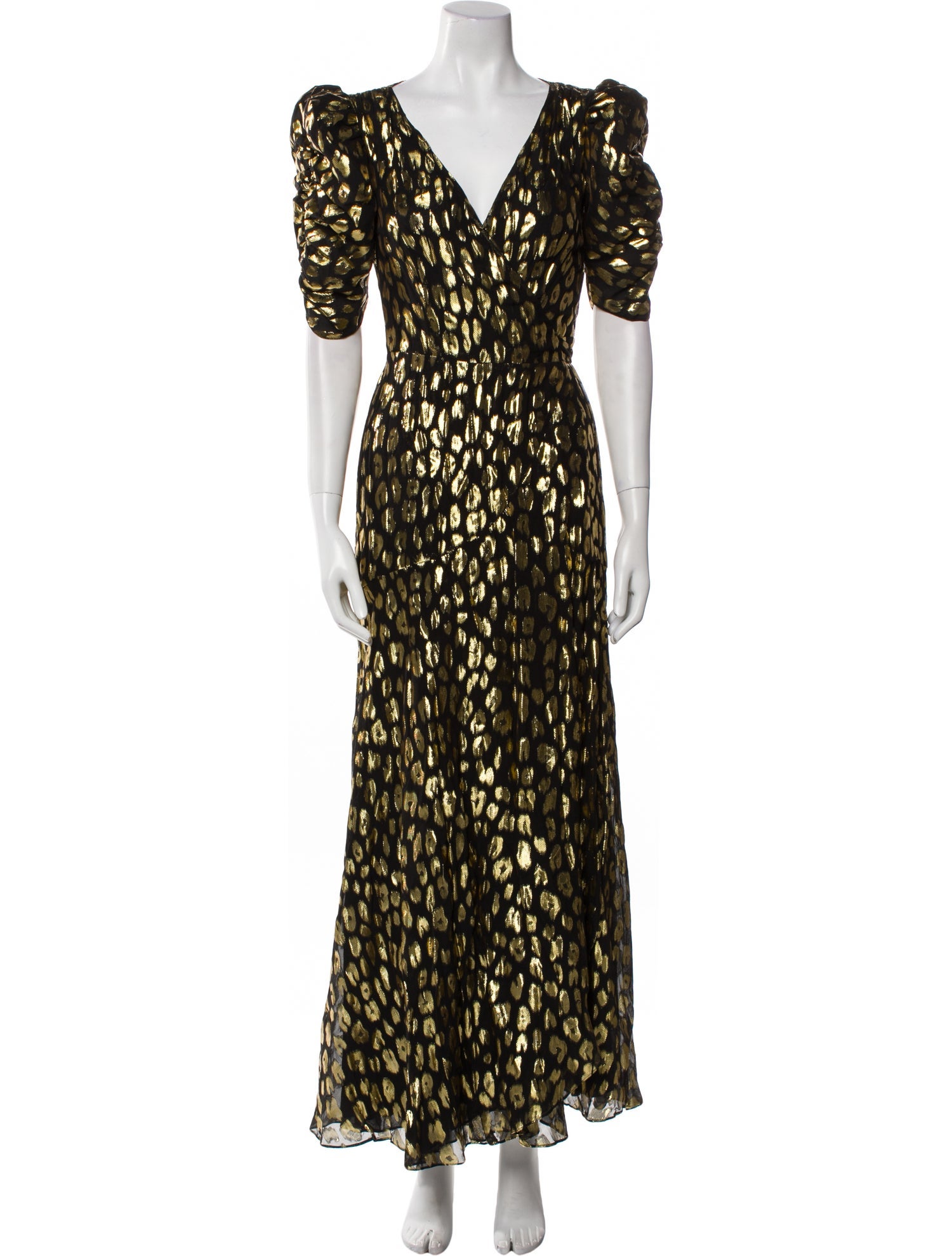 Temperley London Animal Print Long Dress