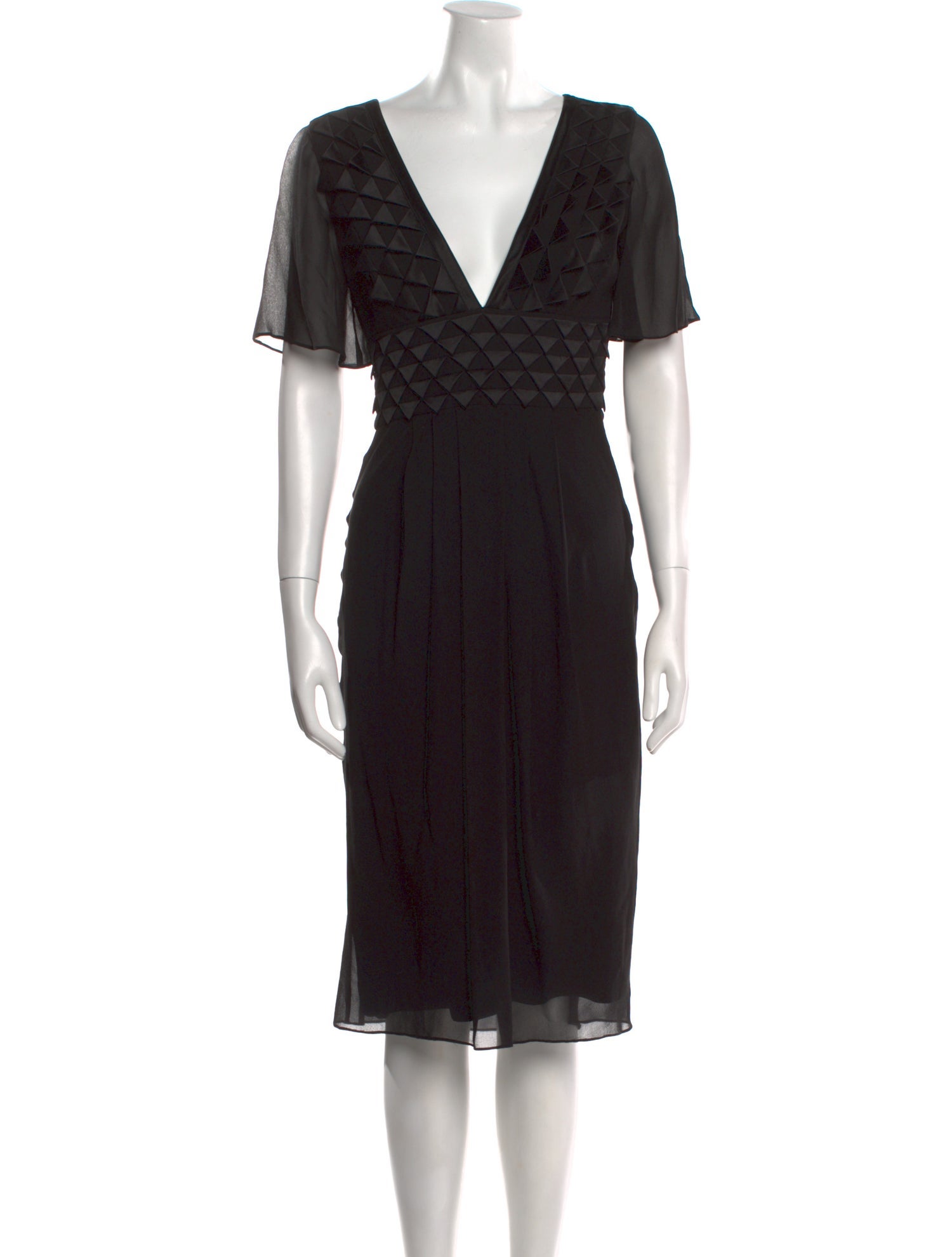 Temperley London Silk Midi Length Dress