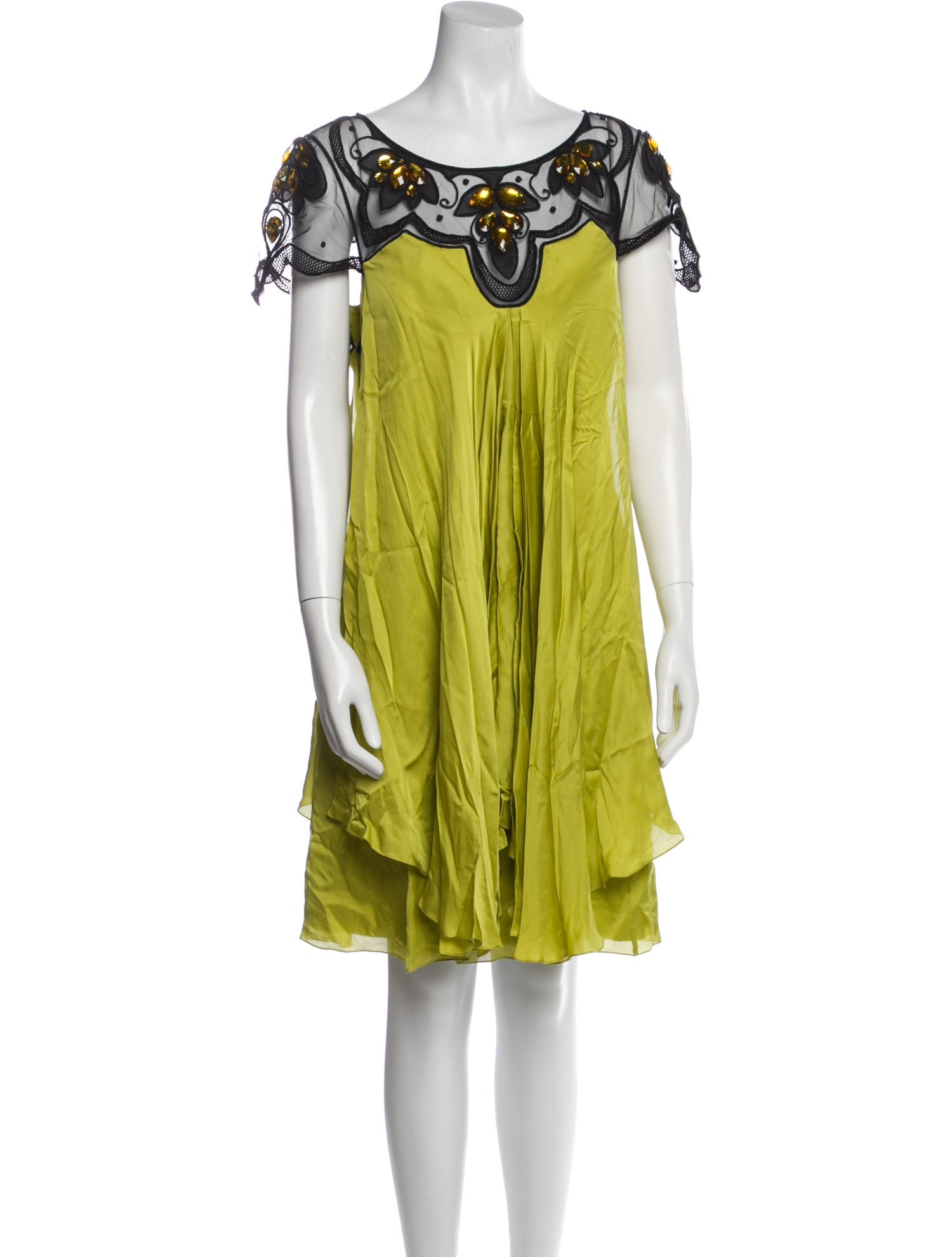 Temperley London Silk Knee-Length Dress