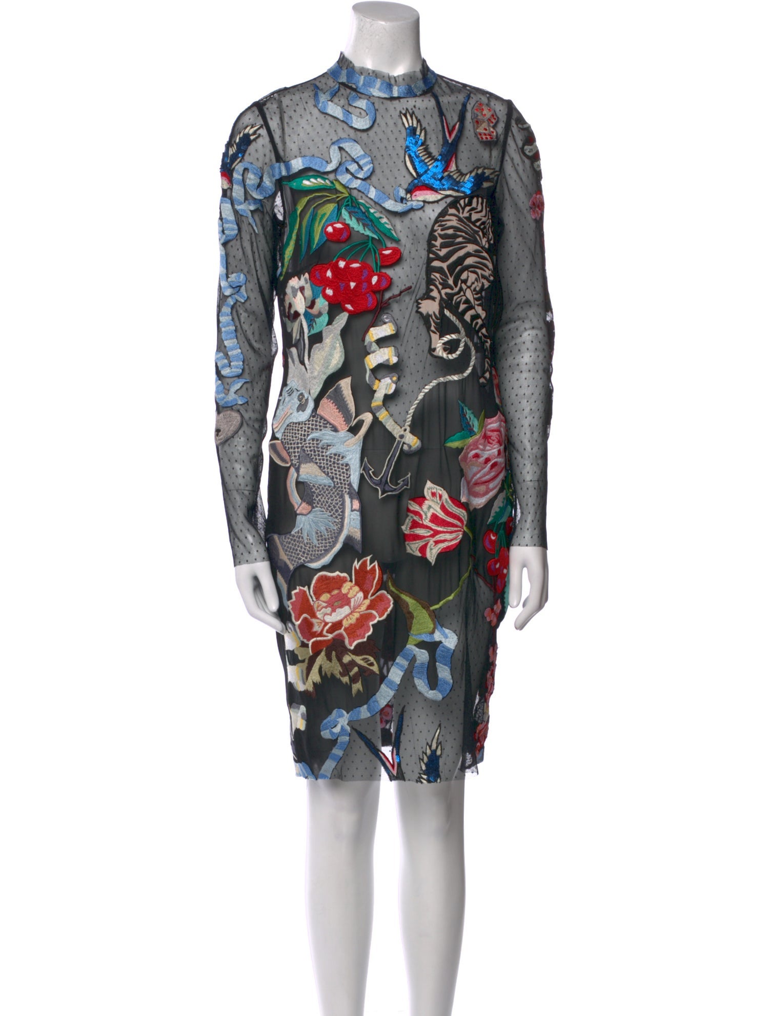 Temperley London Printed Mini Dress