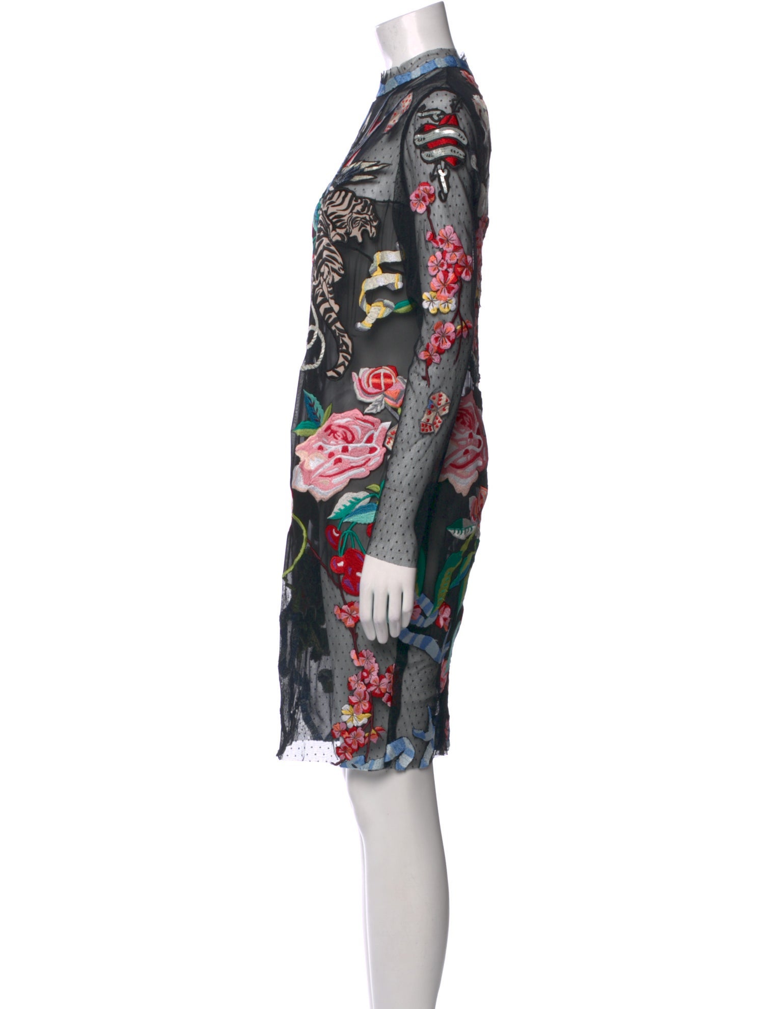 Temperley London Printed Mini Dress