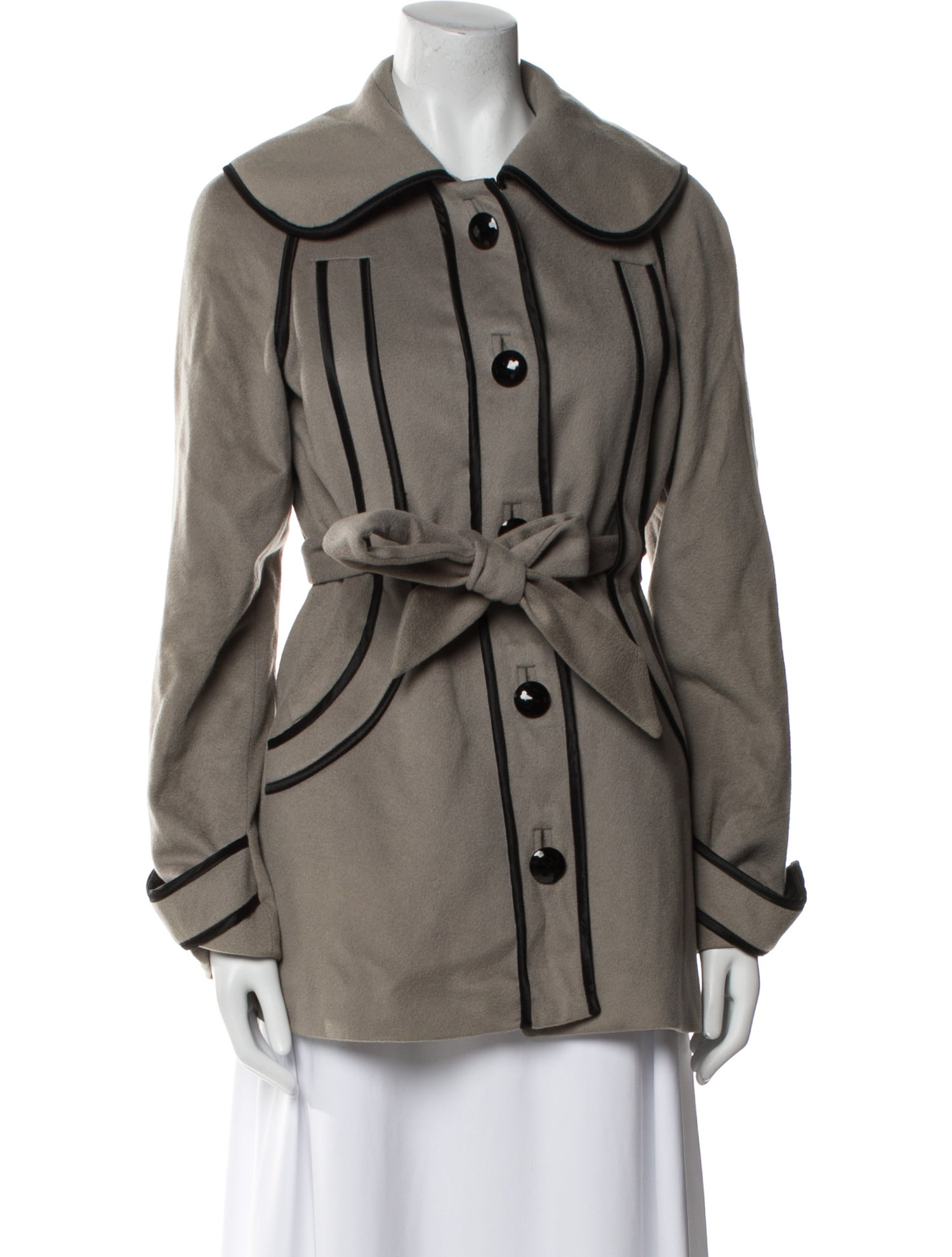 Temperley London Wool Trench Coat