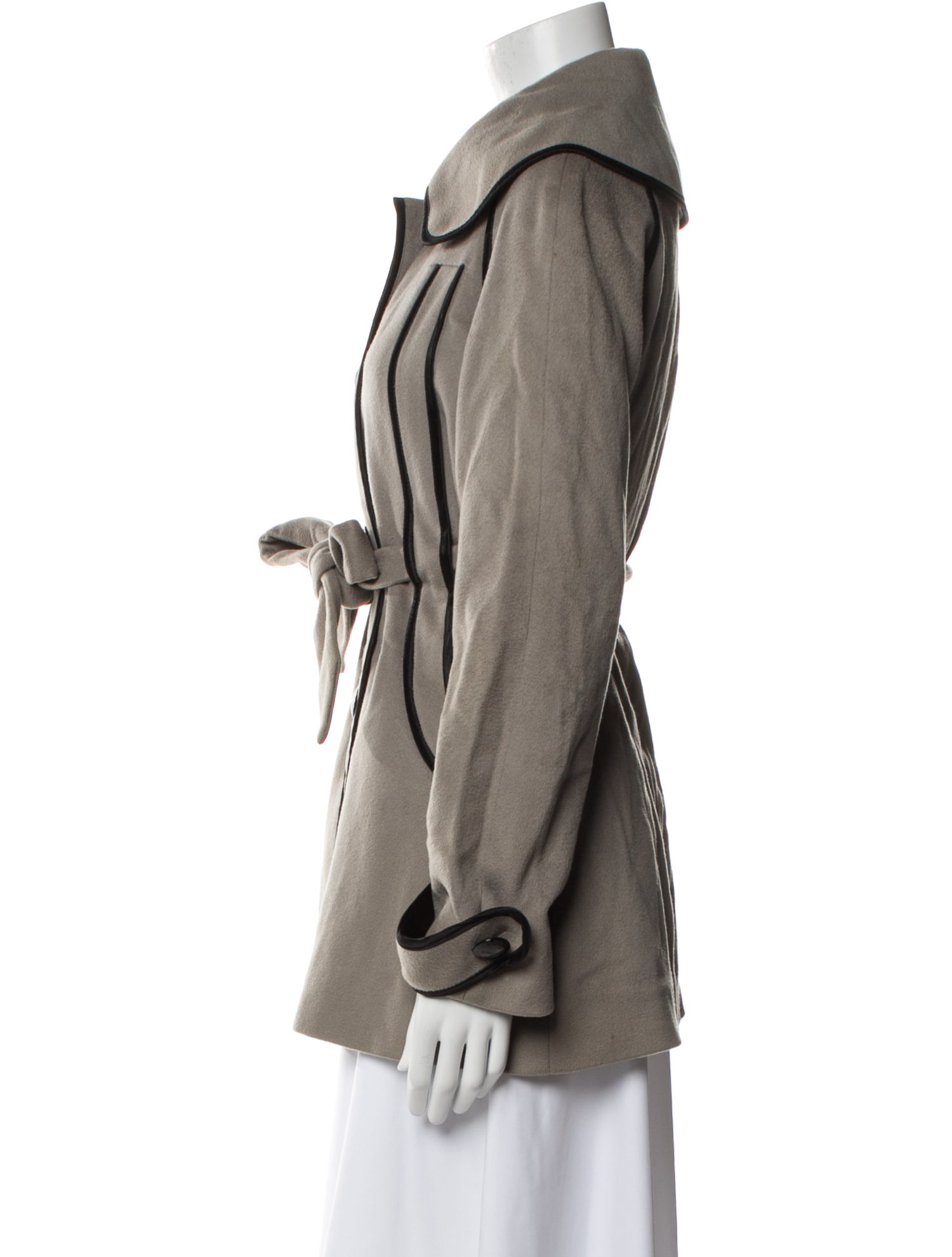 Temperley London Wool Trench Coat