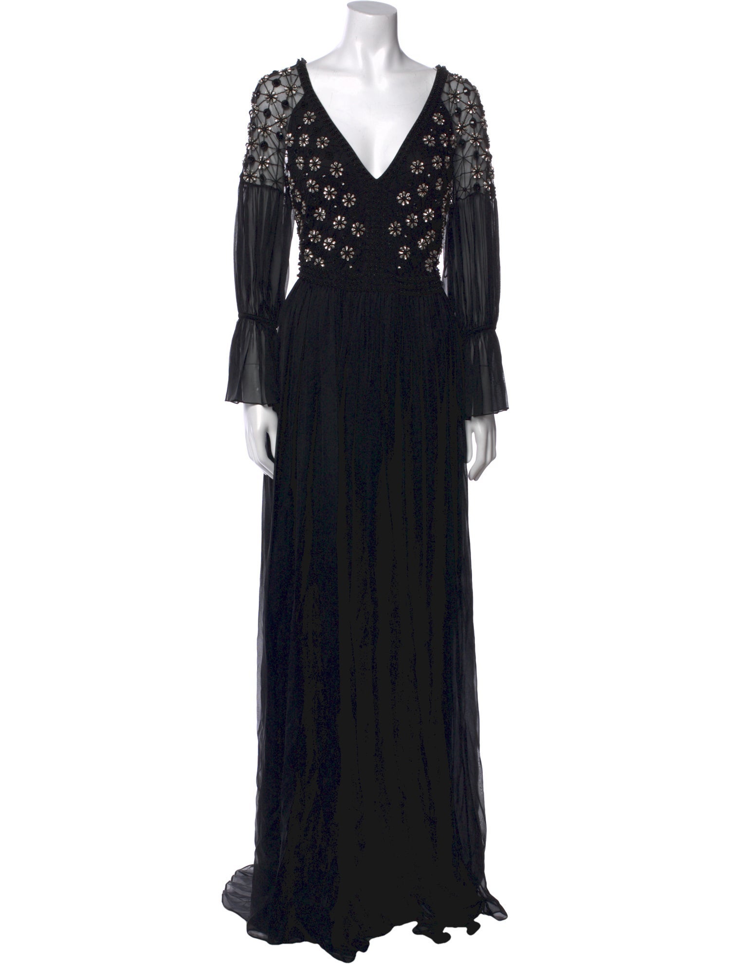 Temperley London Silk Long Dress