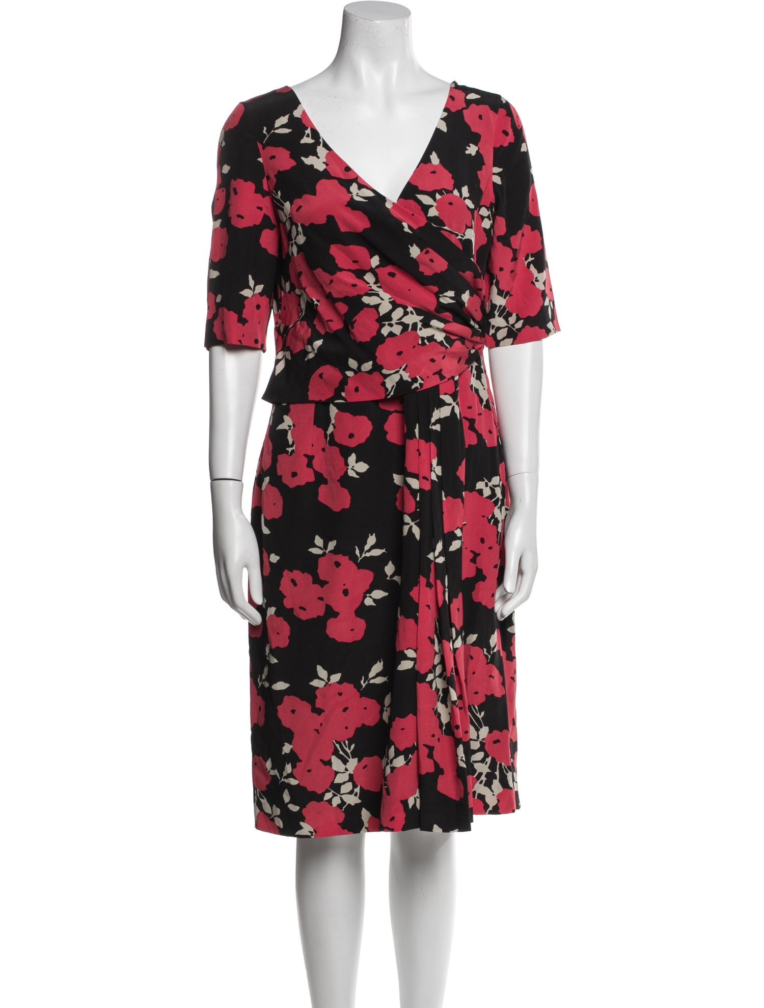 Temperley London Silk Knee-Length Dress