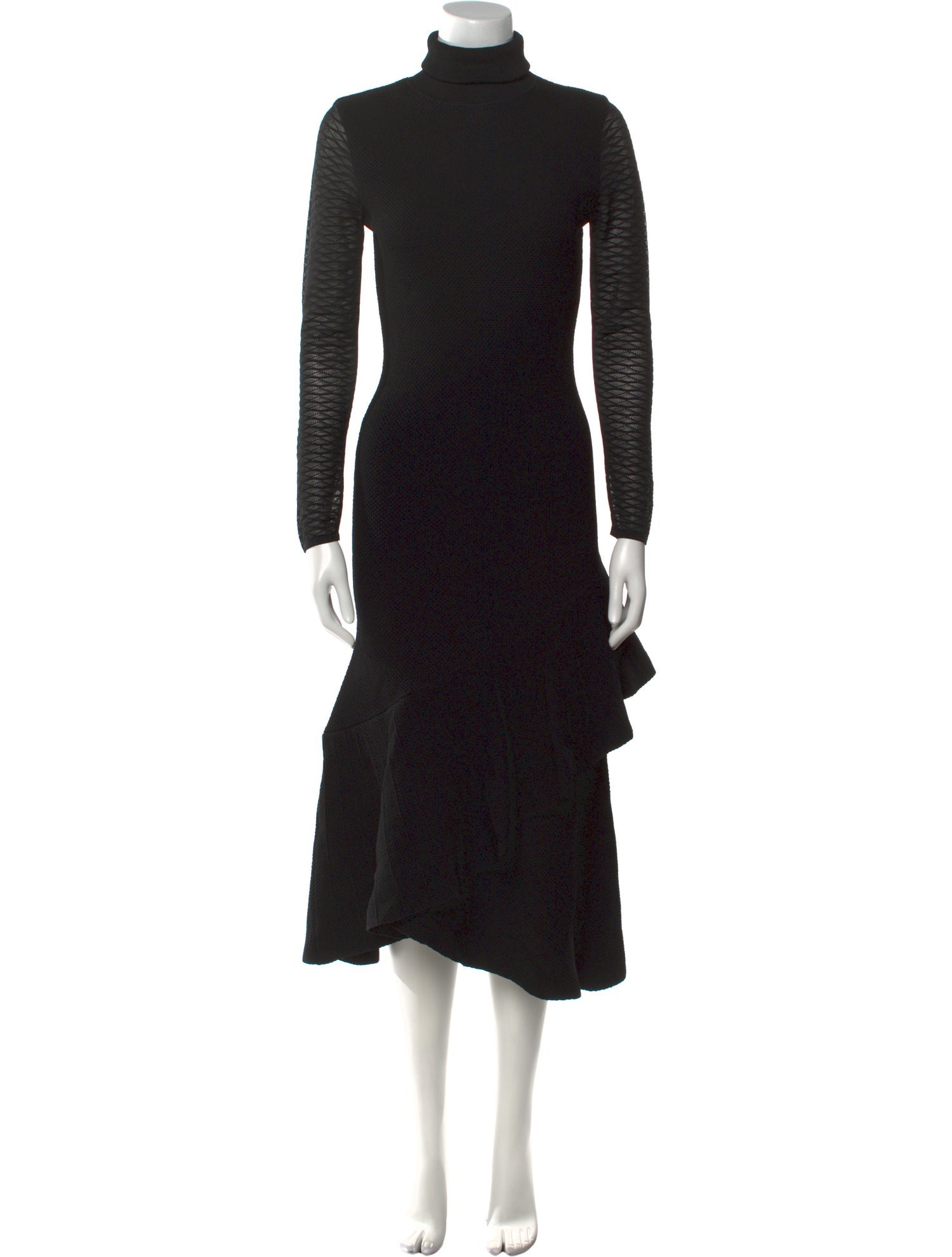 Temperley London Turtleneck Long Dress
