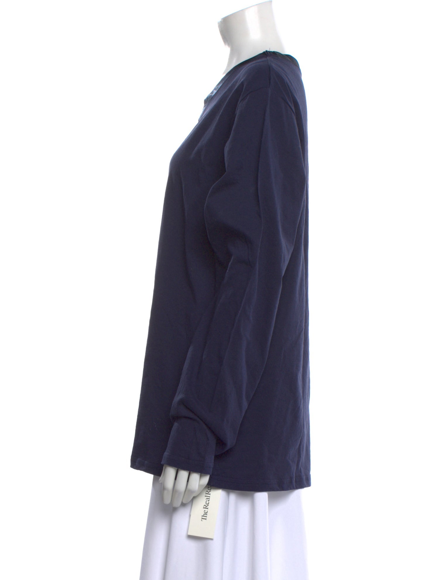 Temperley London Scoop Neck Long Sleeve Sweatshirt