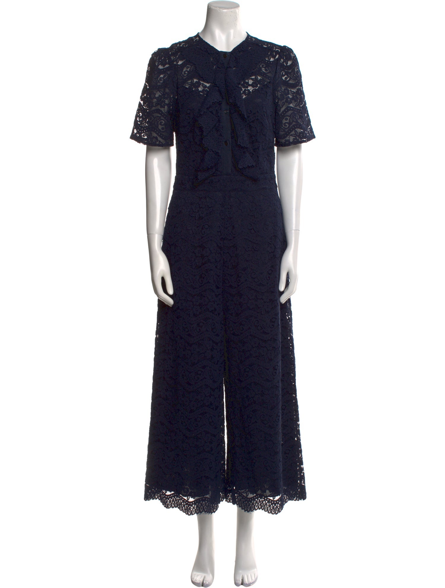 Temperley London Lace Lace Pattern Jumpsuit