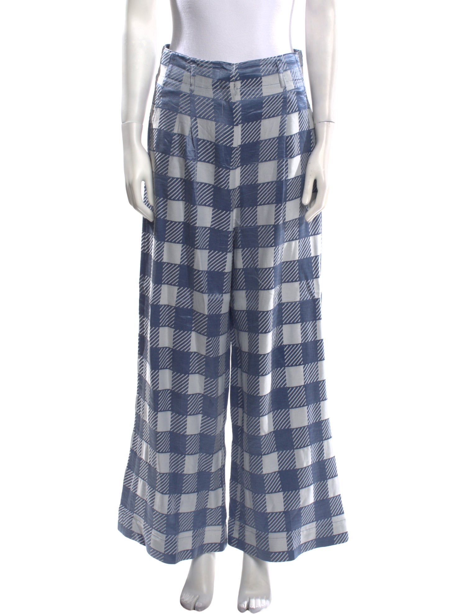 Temperley London Striped Wide Leg Pants