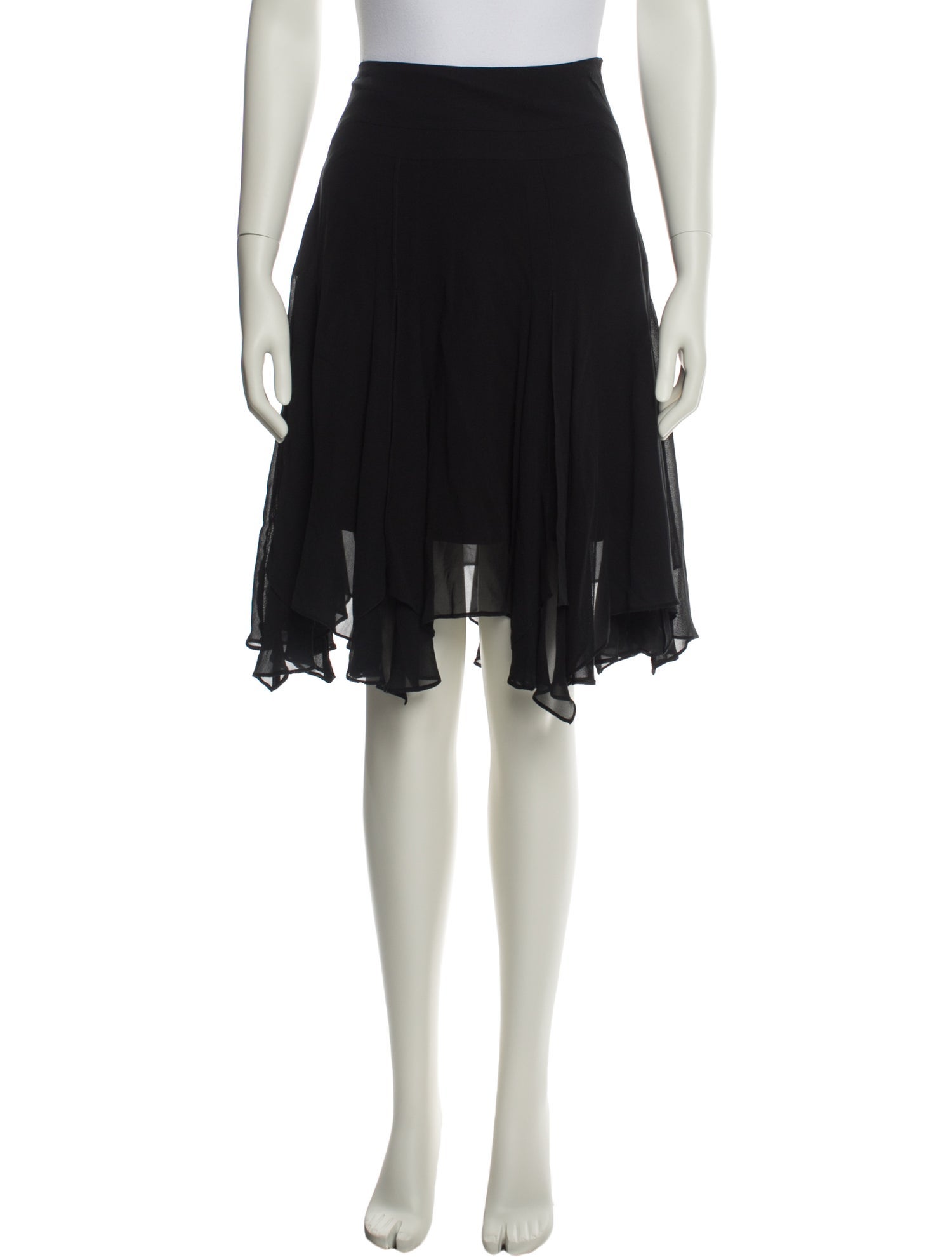 Temperley London Ruffle Embellishment Knee-Length Skirt