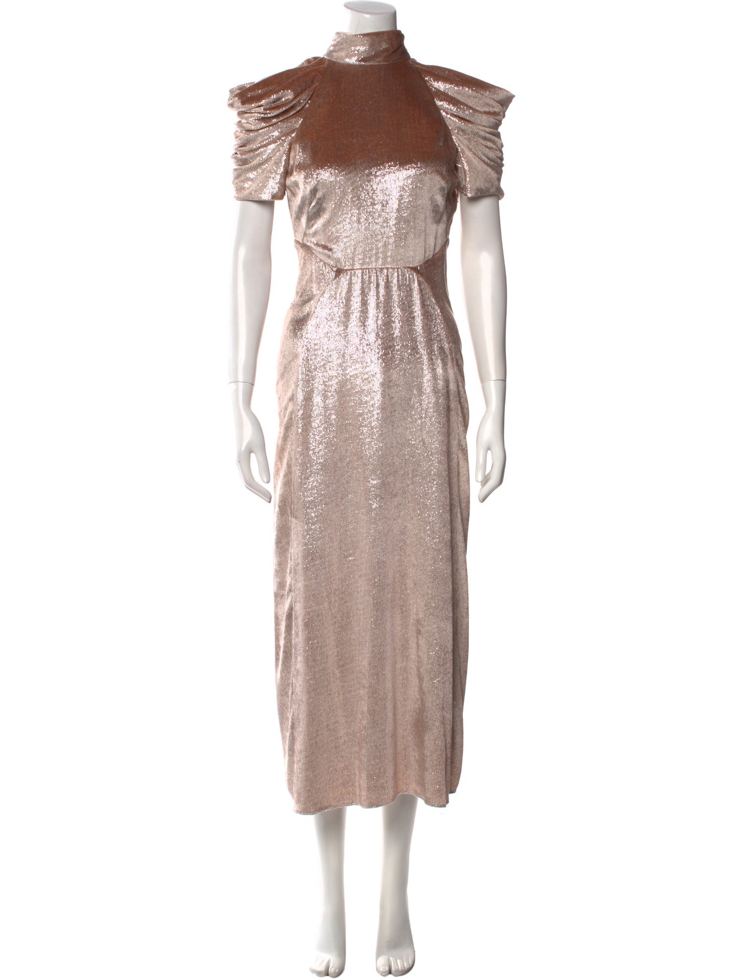 Temperley London Mock Neck Long Dress w/ Tags