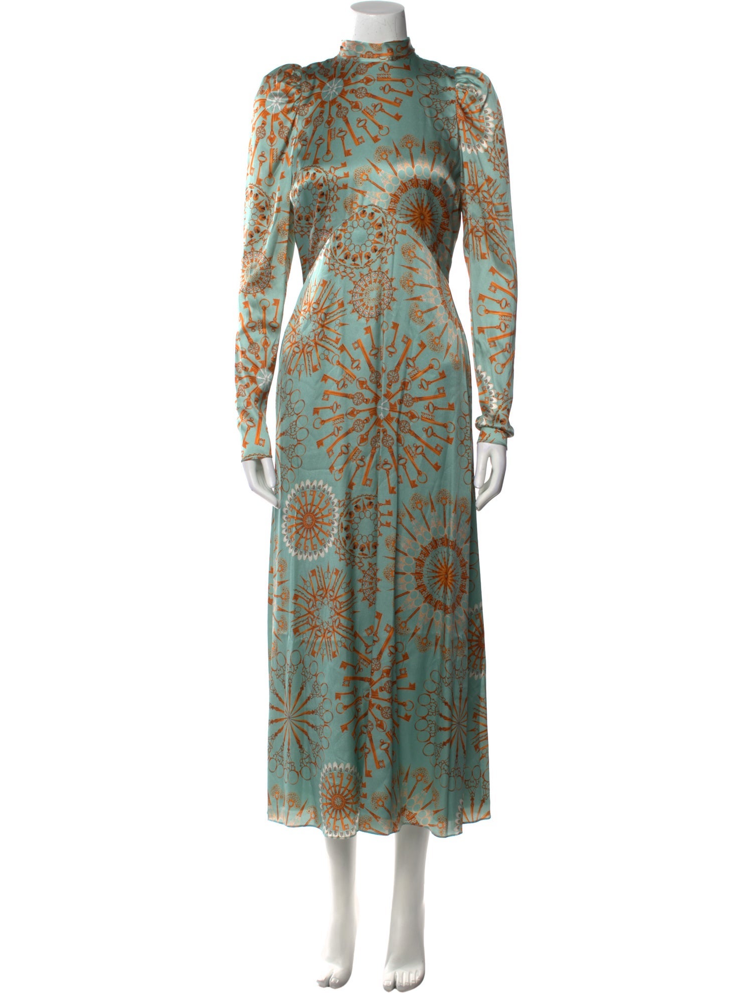Temperley London Silk Long Dress w/ Tags