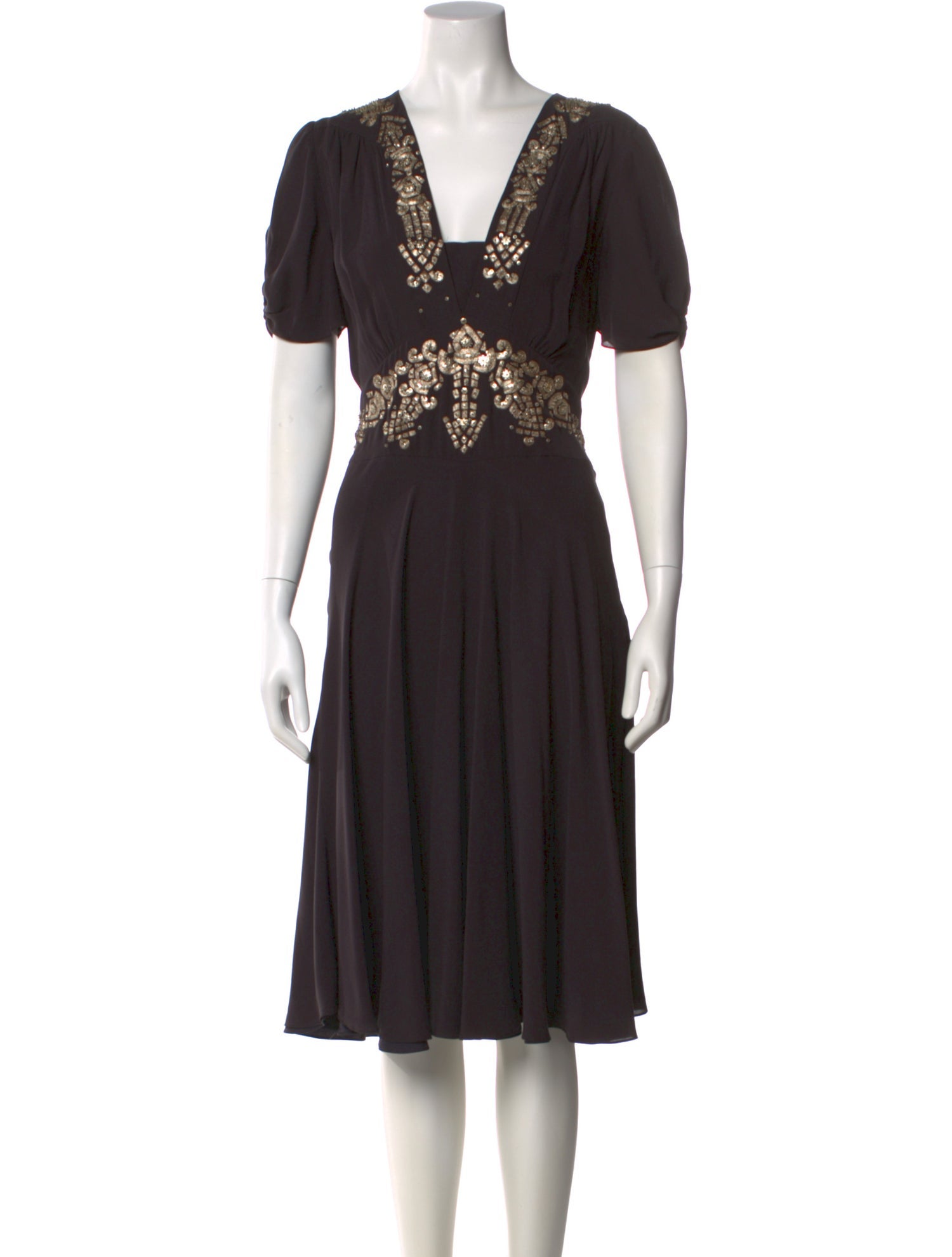 Temperley London Silk Midi Length Dress