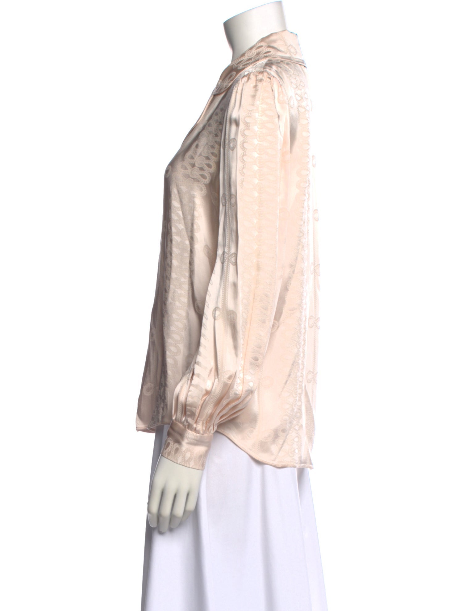 Temperley London Long Sleeve Button-Up Top