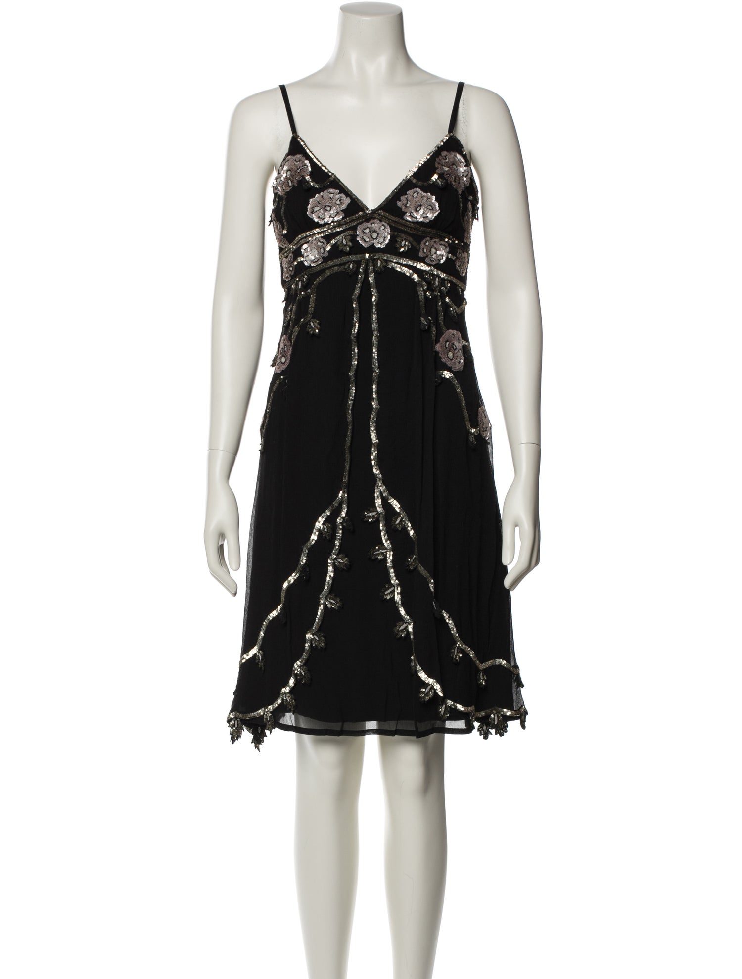 Temperley London Silk Knee-Length Dress