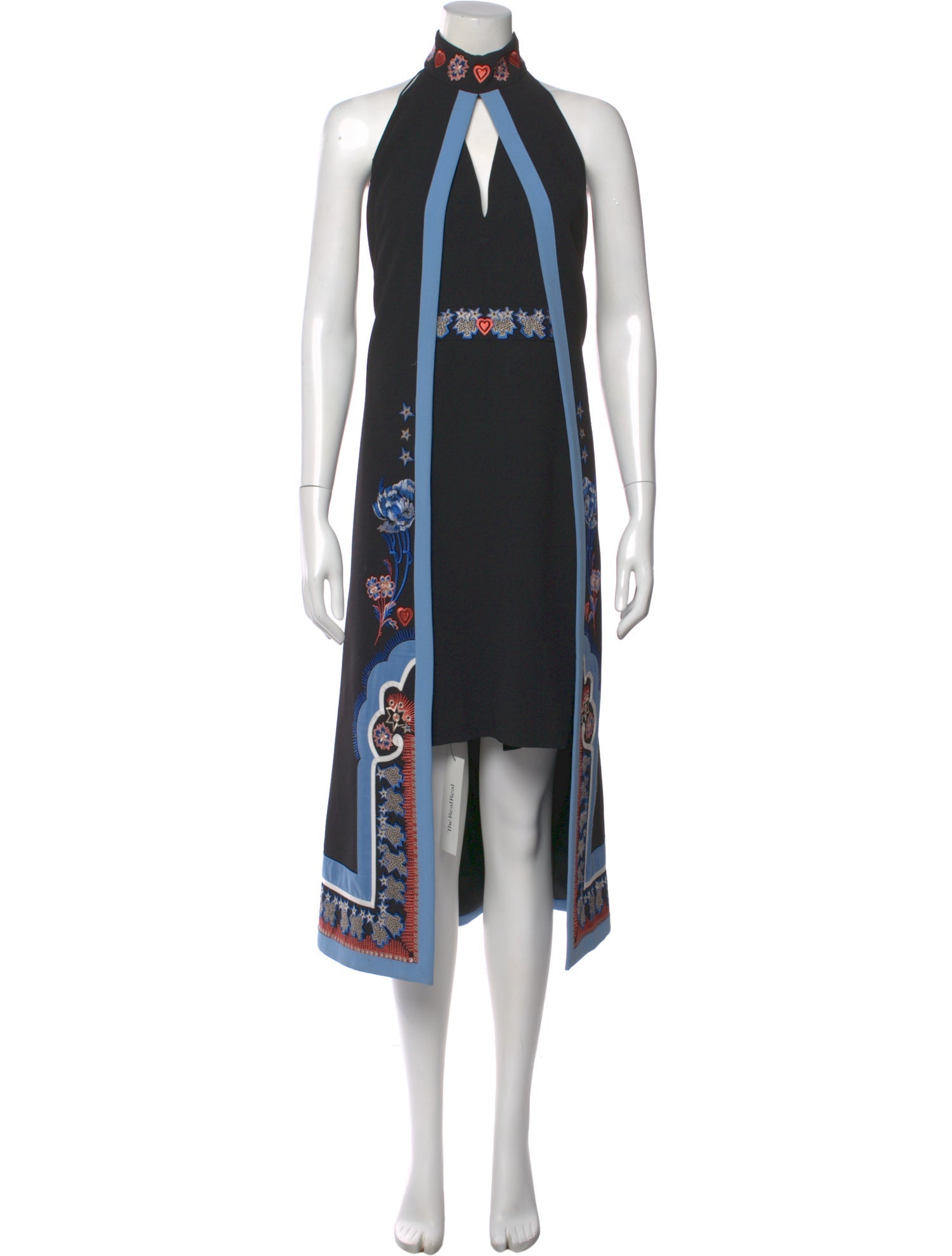 Temperley London Printed Long Dress