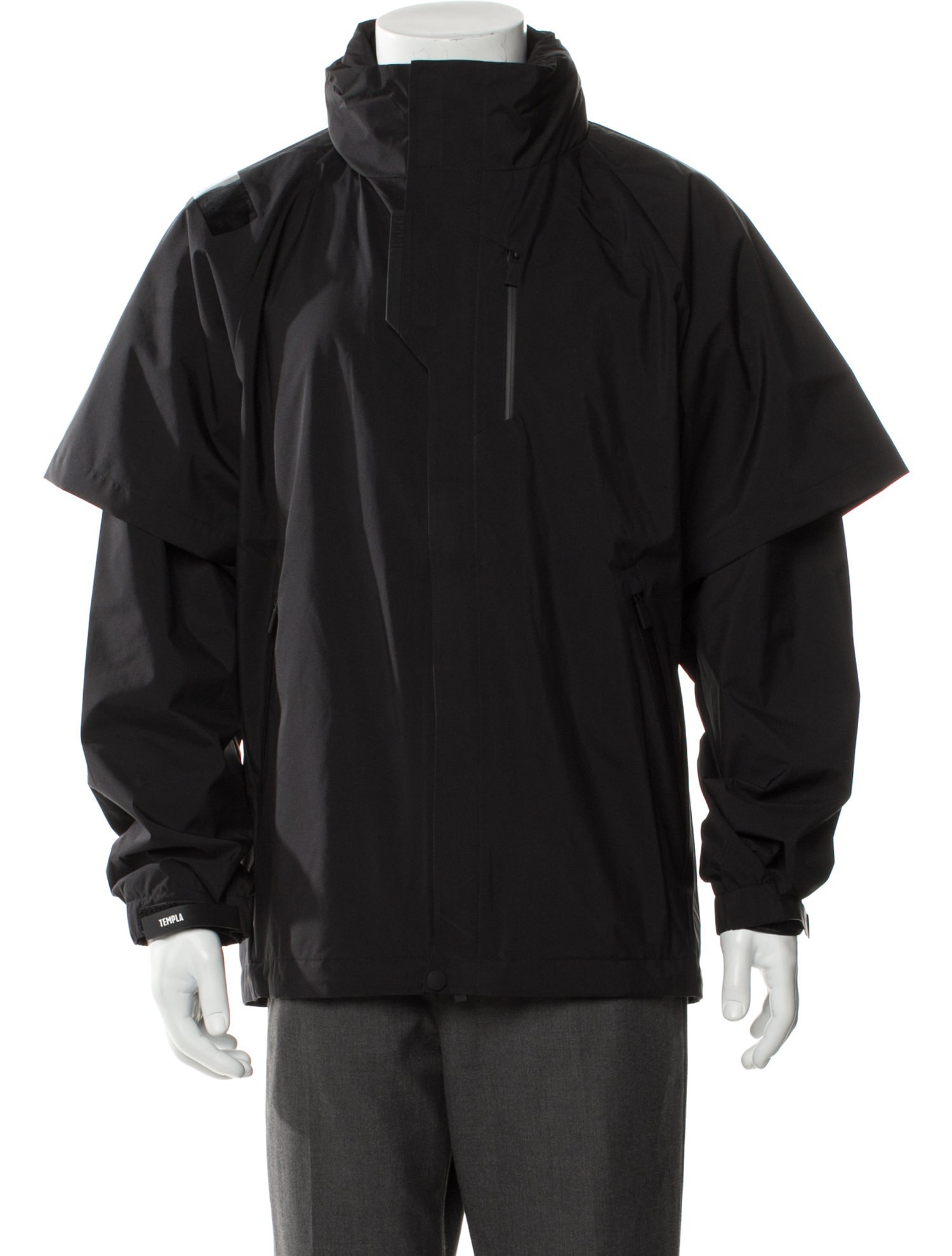 Templa Graphic Print Windbreaker