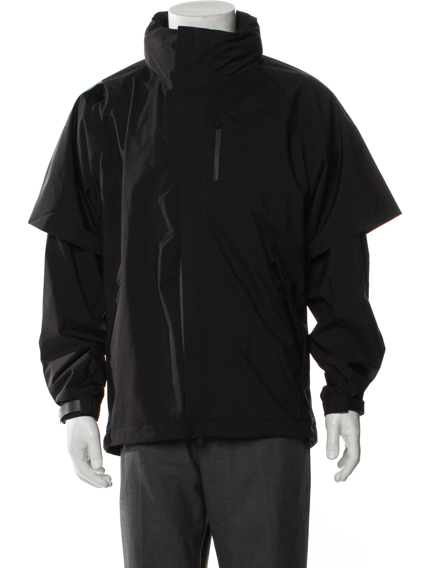 Templa Silk Graphic Print Parka