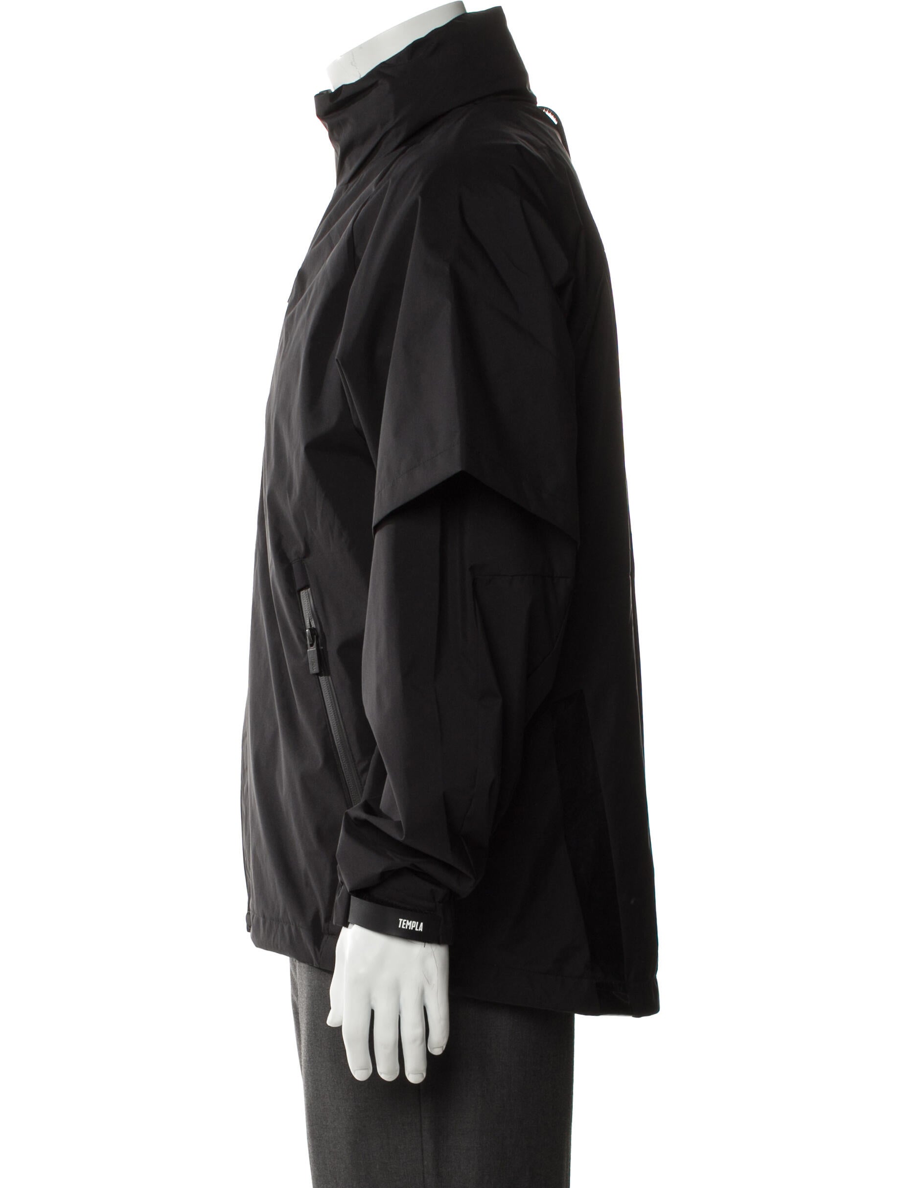 Templa Silk Graphic Print Parka