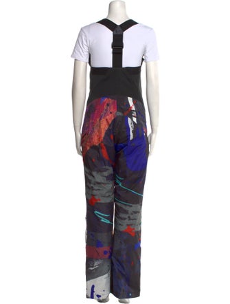 Templa Printed Square Neckline Jumpsuit