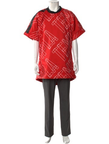 Templa T-Shirts Graphic Print V-Neck T-Shirt XS