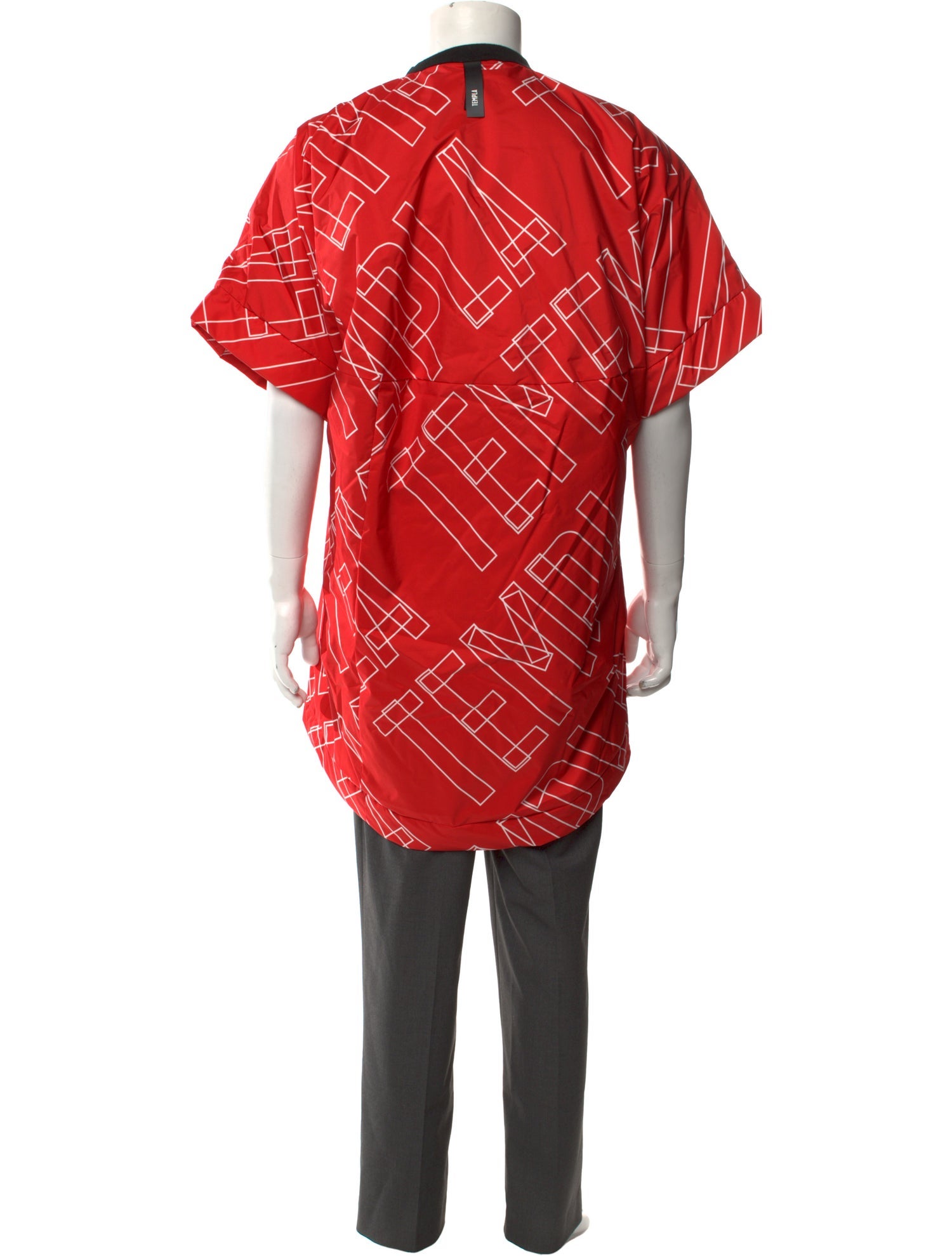 Templa Graphic Print V-Neck T-Shirt