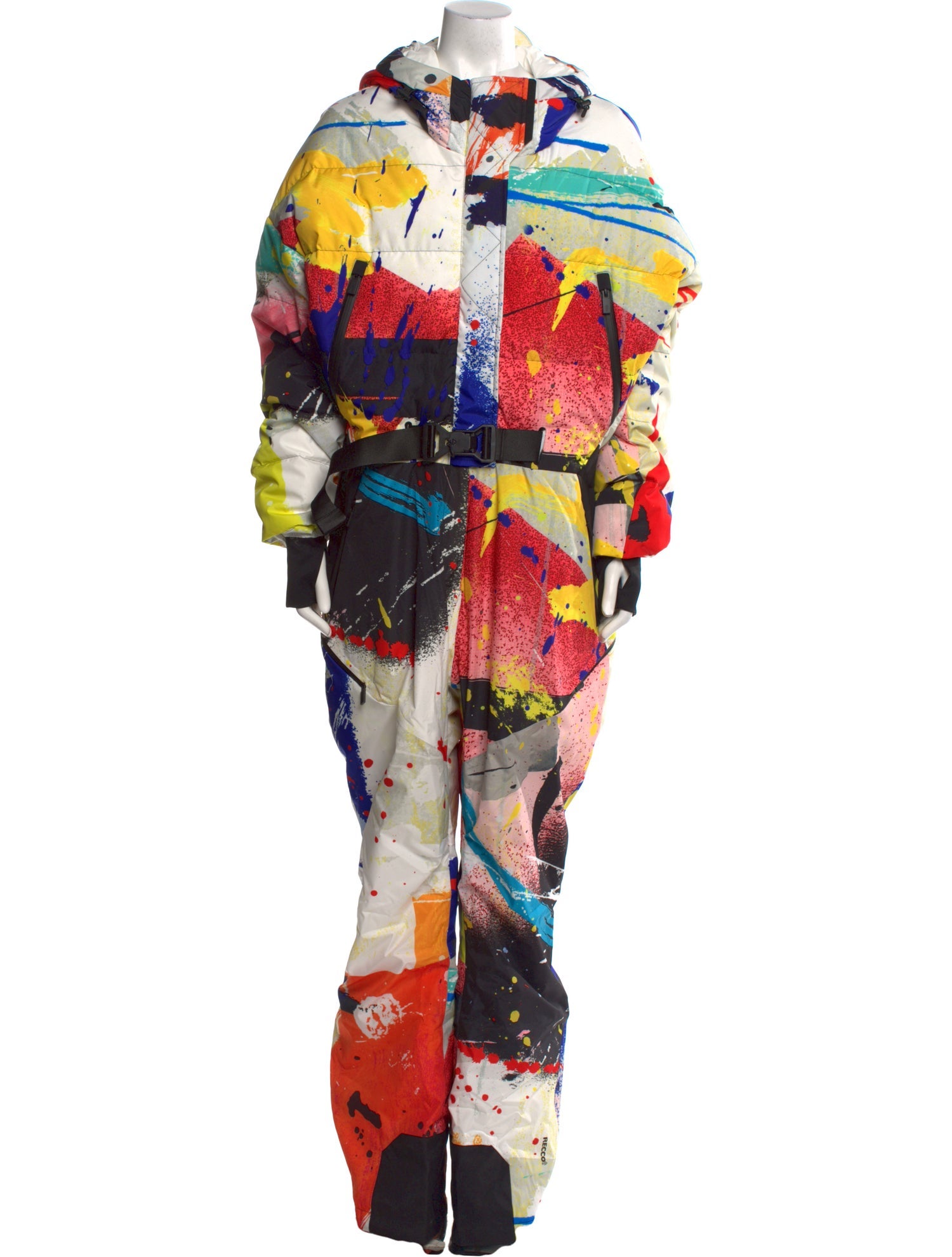 Templa Printed Mock Neck Jumpsuit w/ Tags