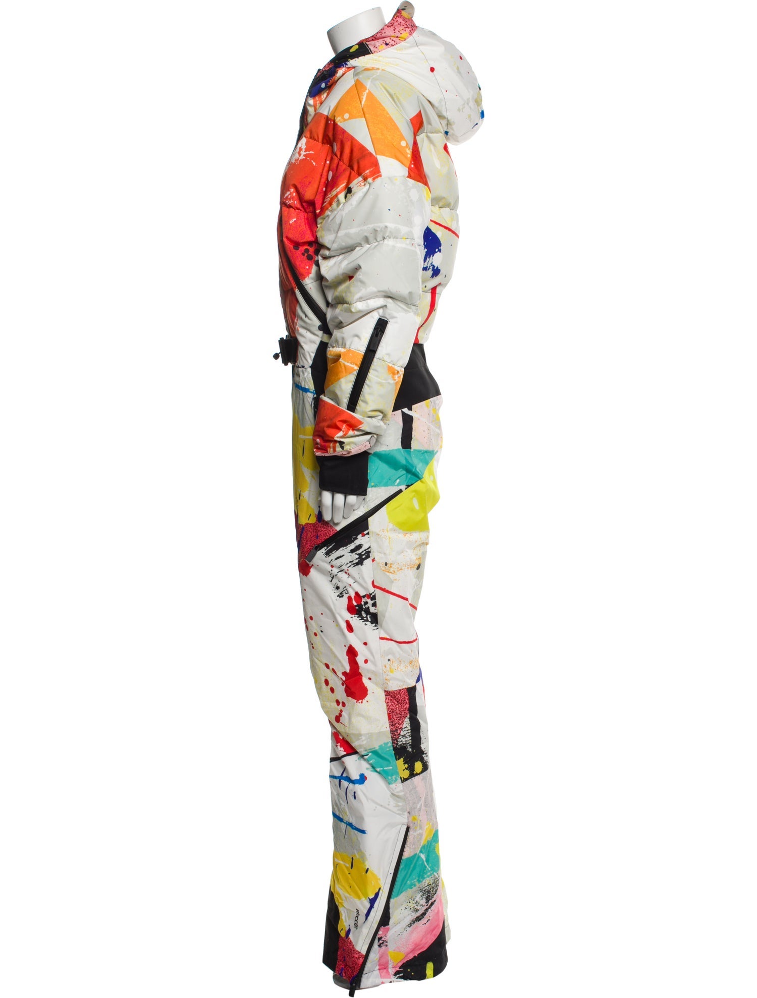 Templa Printed Crew Neck Jumpsuit