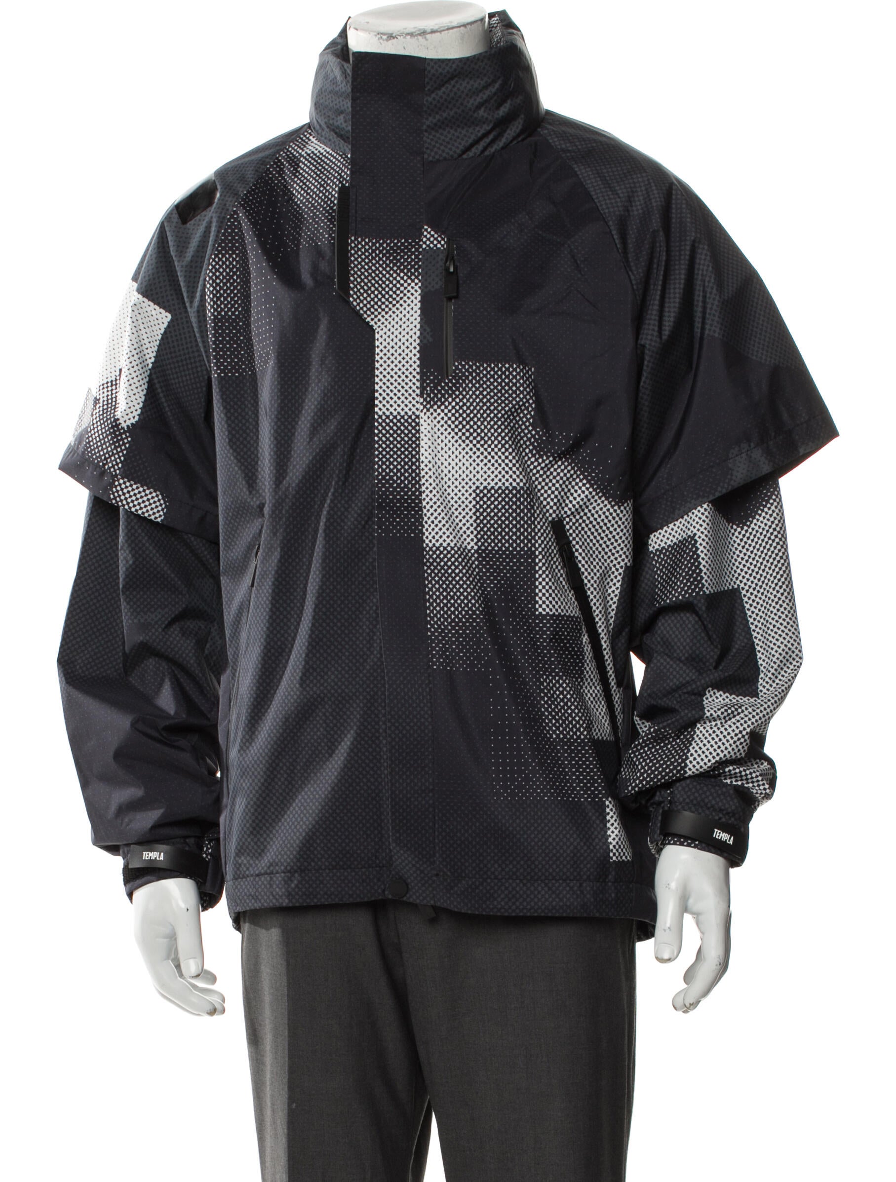 Templa Graphic Print Jacket