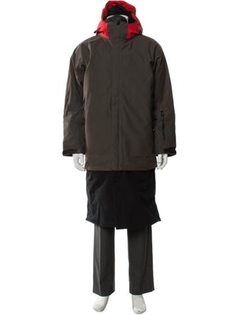 Templa Colorblock Pattern Parka