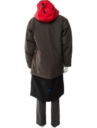 Templa Colorblock Pattern Parka