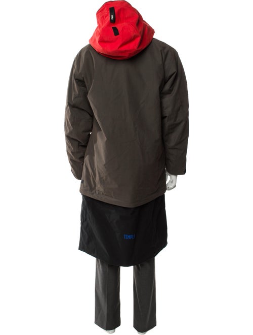 Templa Colorblock Pattern Parka