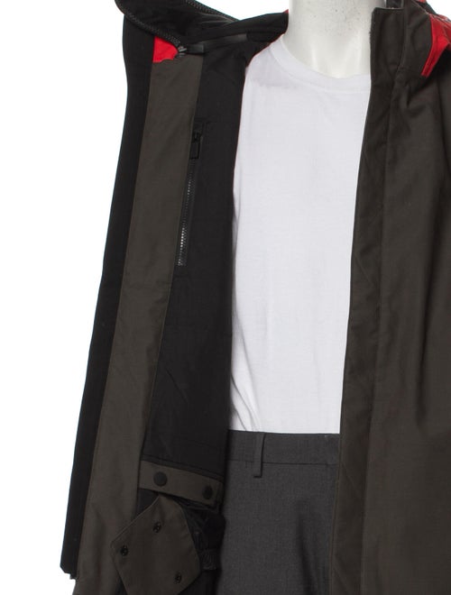 Templa Colorblock Pattern Parka