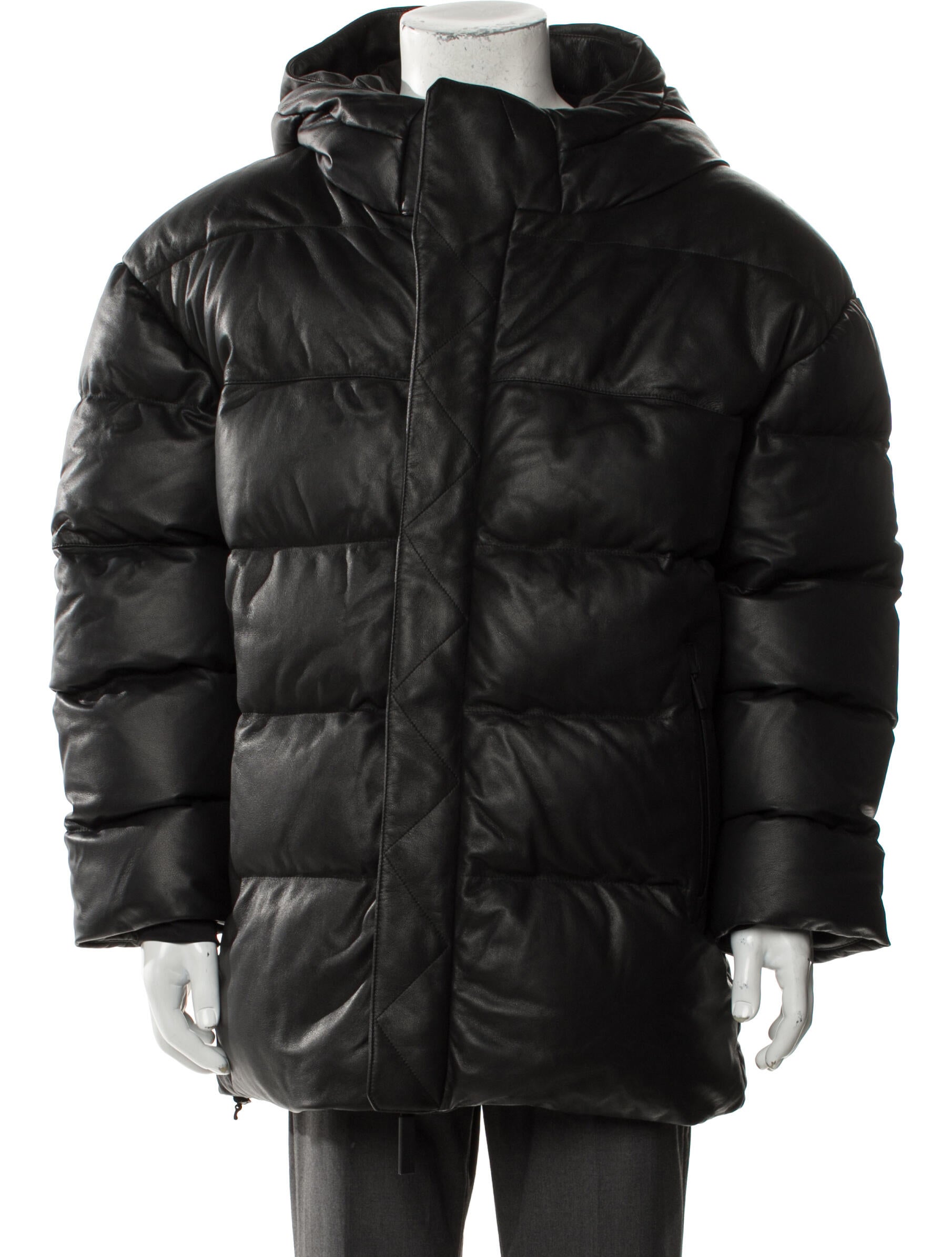 Templa Lambskin Puffer Coat w/ Tags